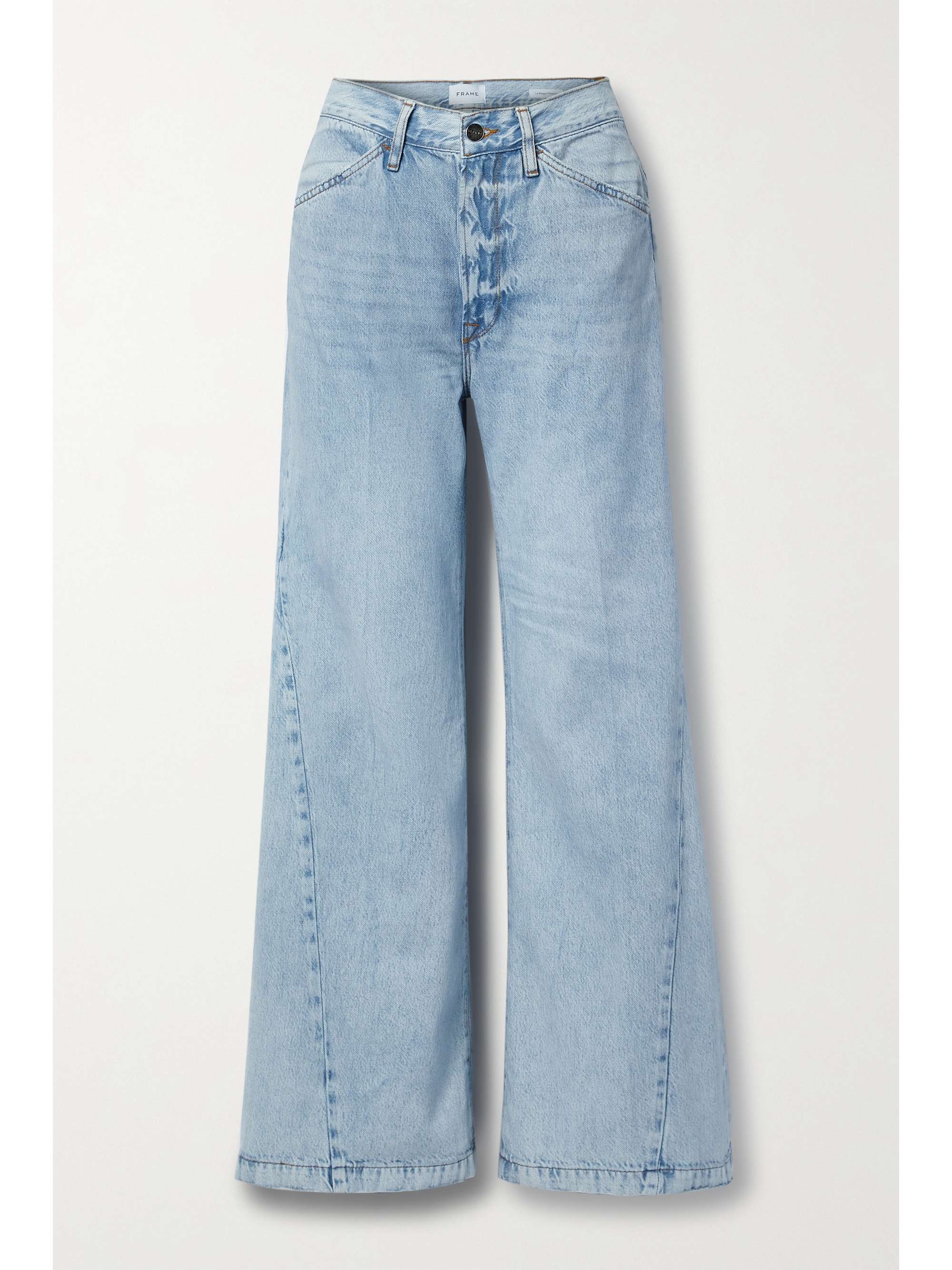 Light denim Le Baggy high-rise wide-leg 