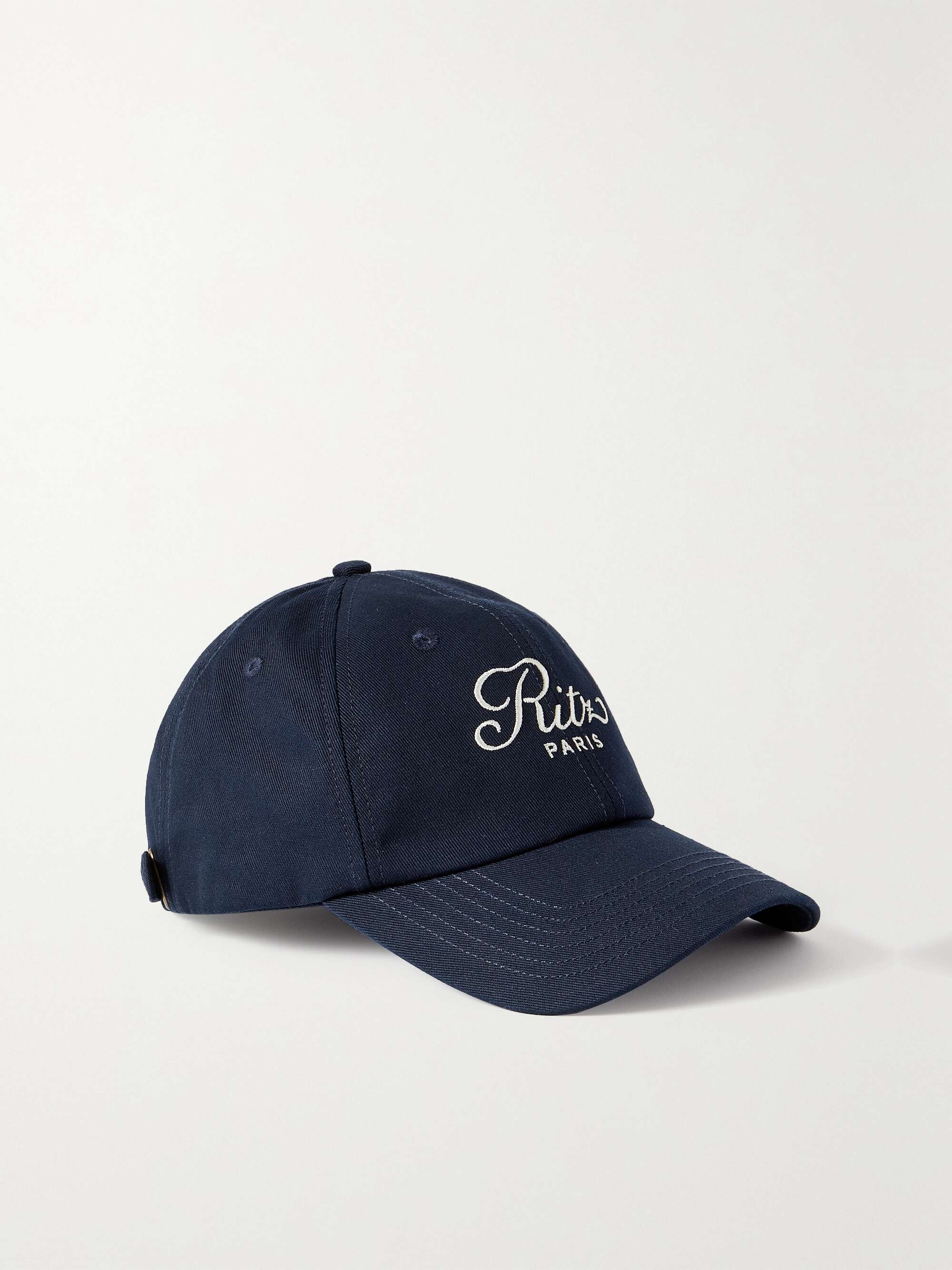 Ritz Paris embroidered cotton-canvas 