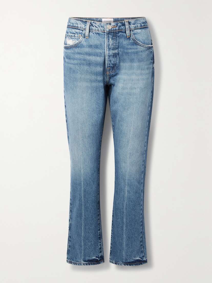 Frame Le Slouch Low-rise Straight-leg Jeans