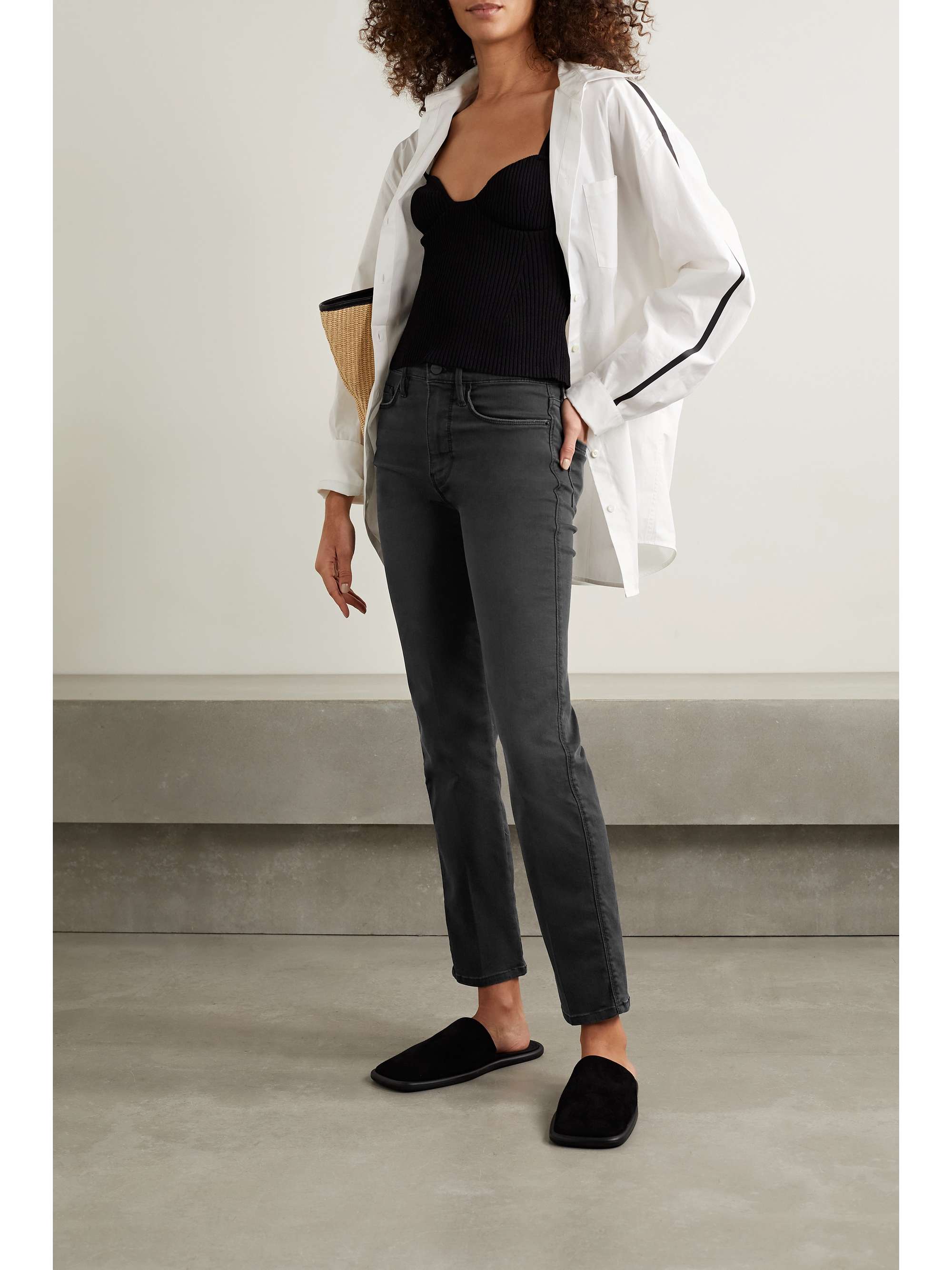Le Sylvie high-rise slim-leg jeans 