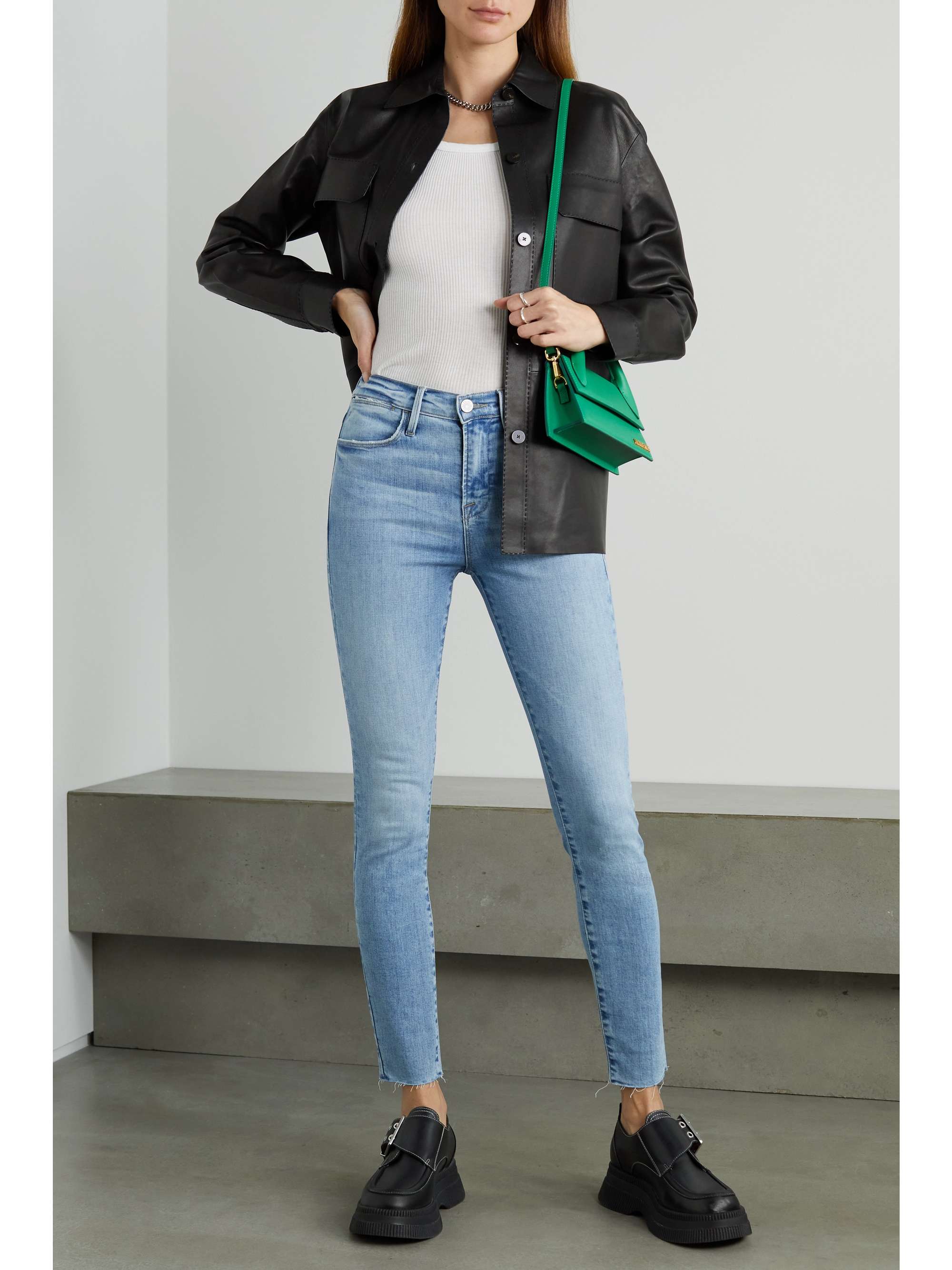 organic skinny jeans | FRAME 