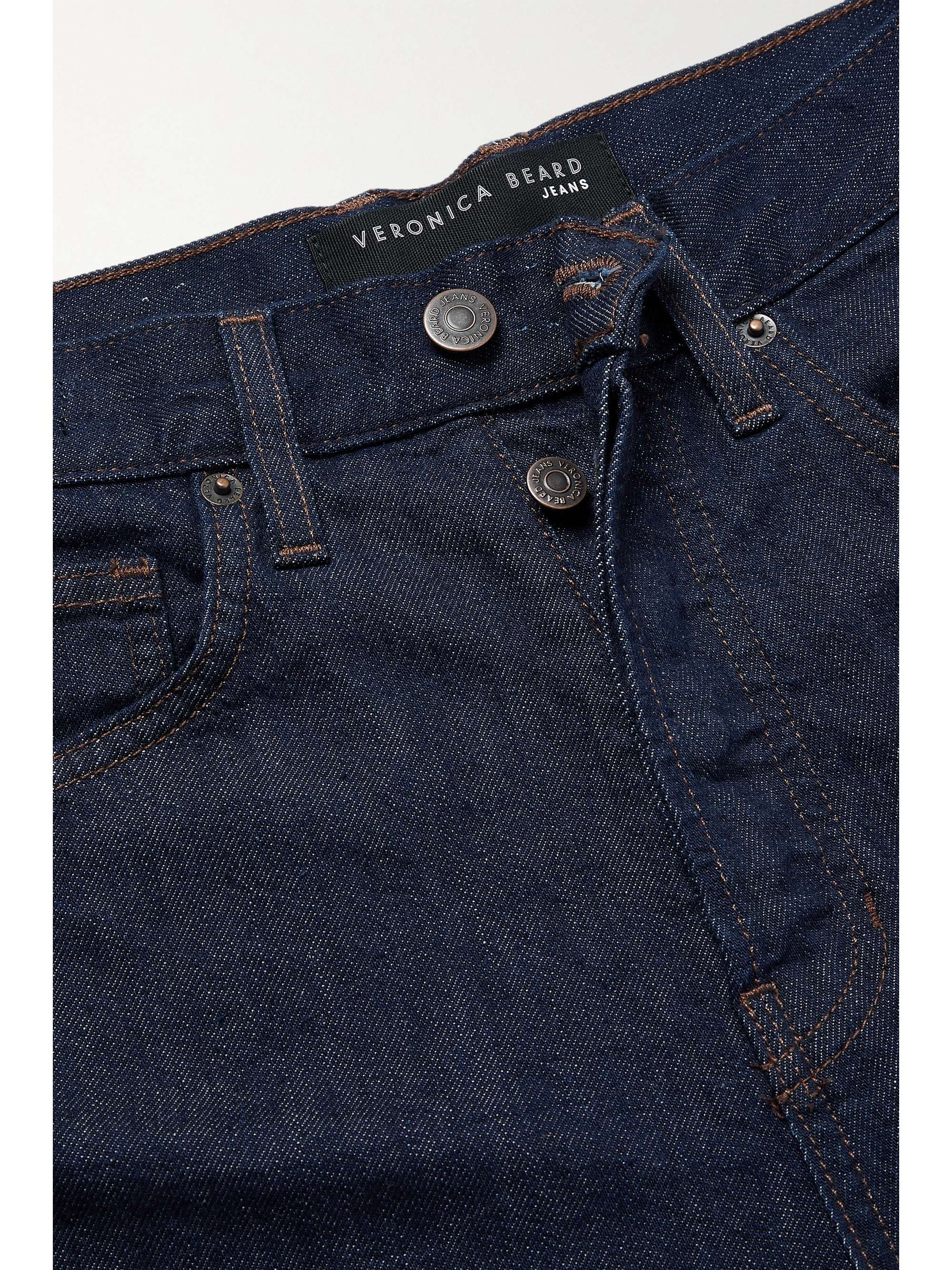 VERONICA BEARD Taylor high-rise wide-leg jeans