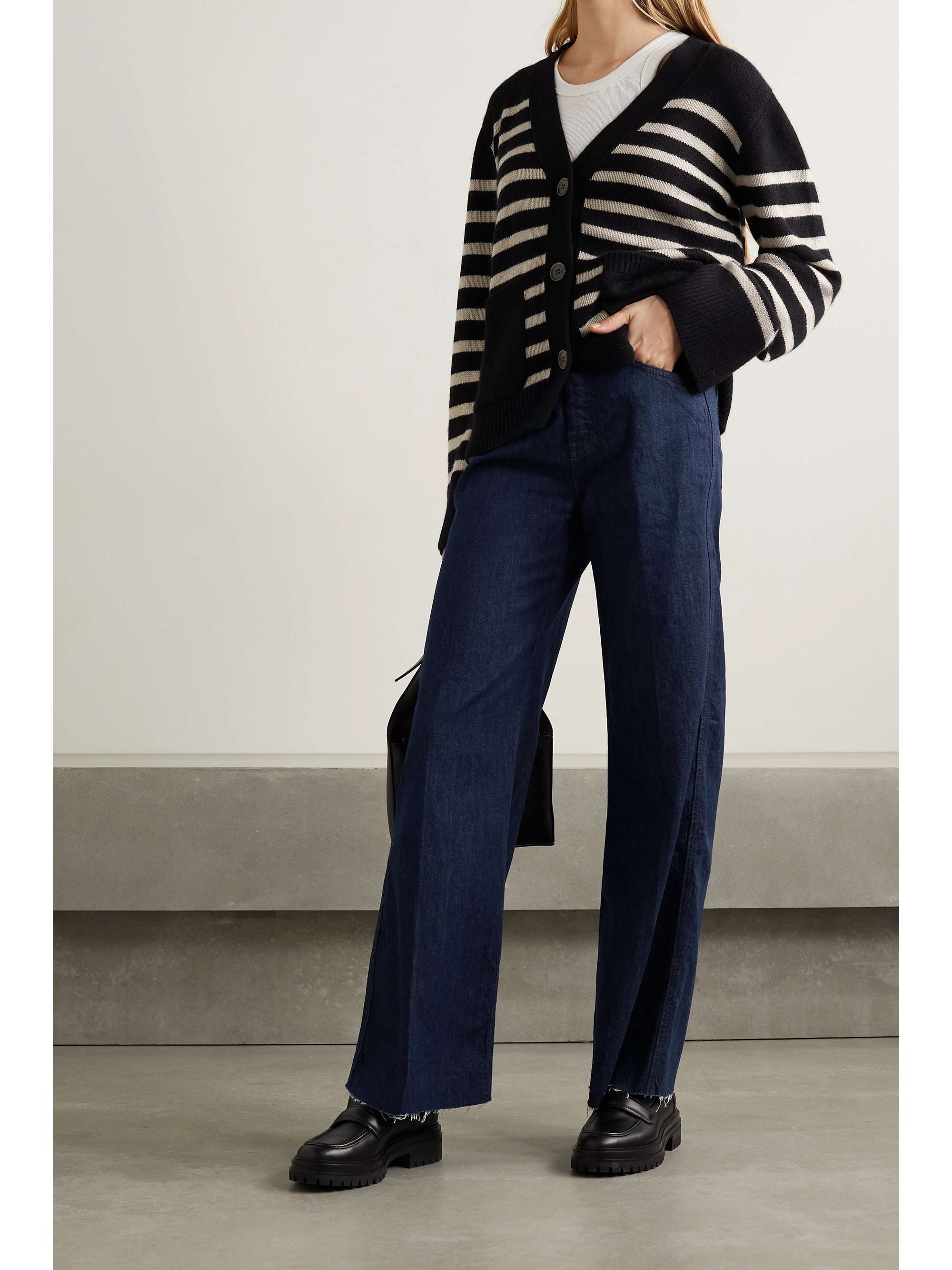 VERONICA BEARD Taylor high-rise wide-leg jeans