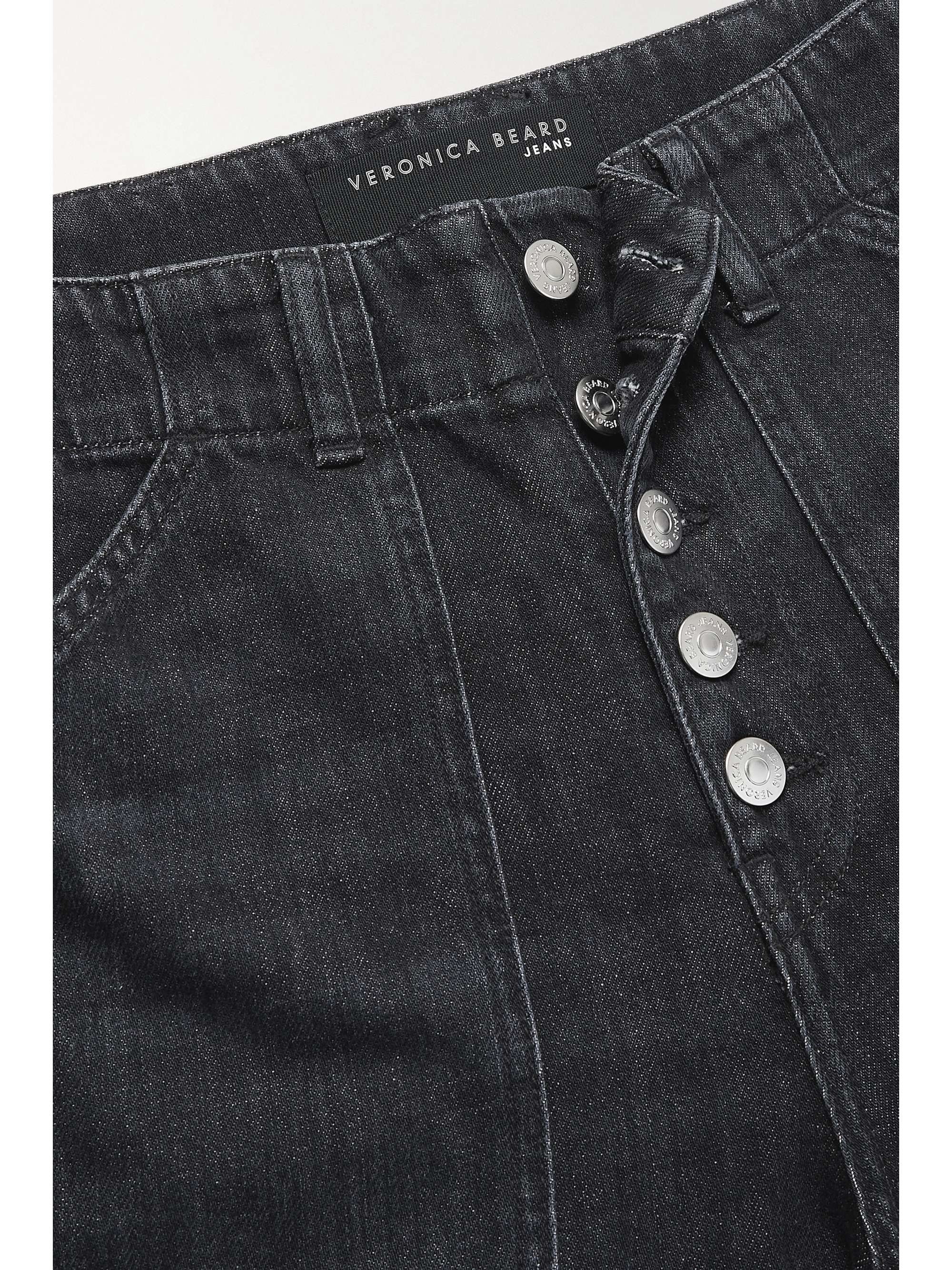 VERONICA BEARD Bolton high-rise tapered jeans