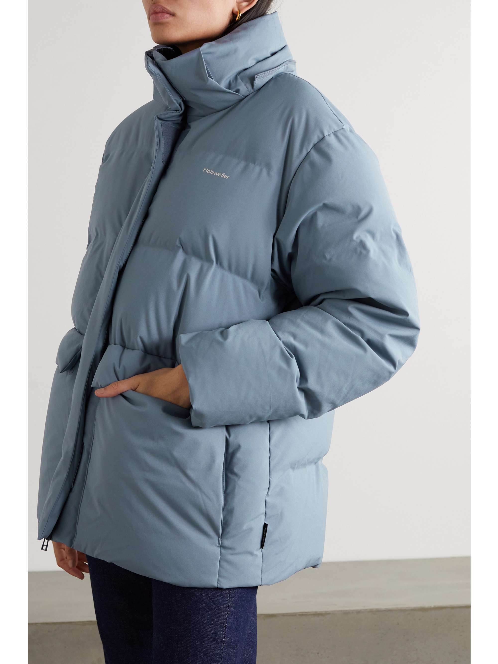 HOLZWEILER Besseggen hooded quilted shell down jacket | NET-A-PORTER