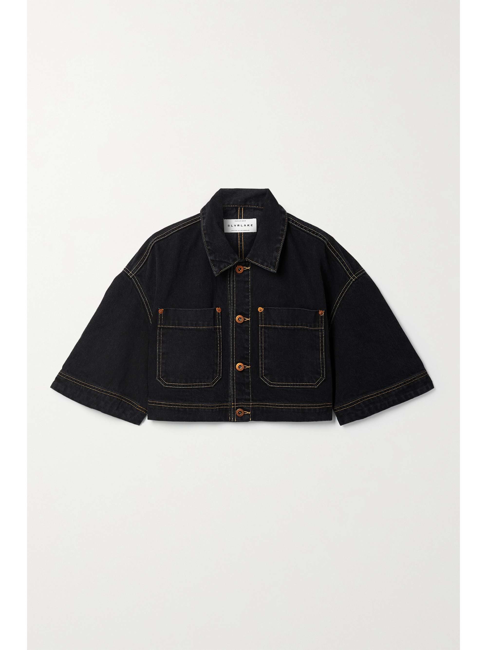 Dark denim Morrison cropped organic 