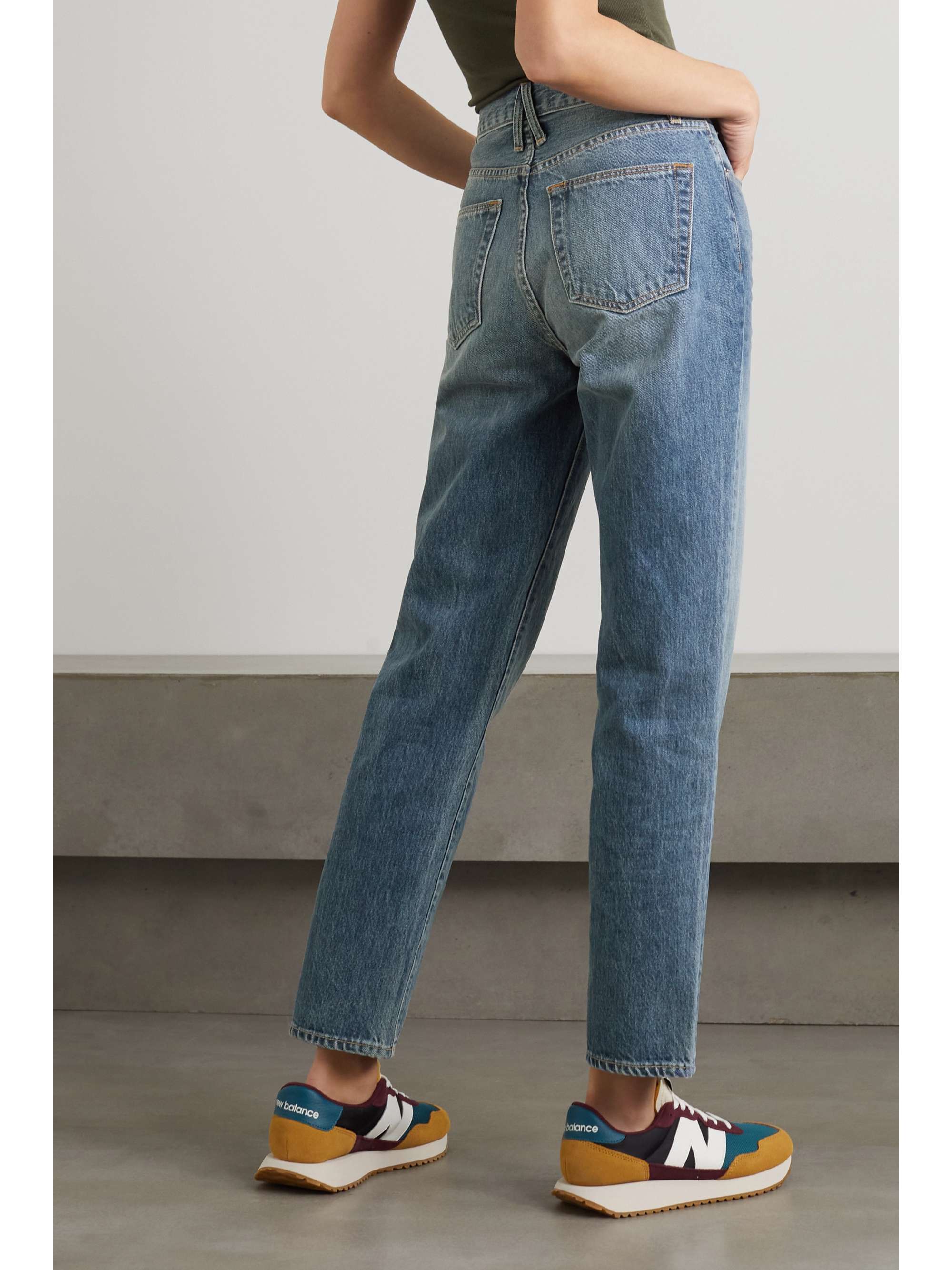 SLVRLAKE Sierra high-rise straight leg jeans
