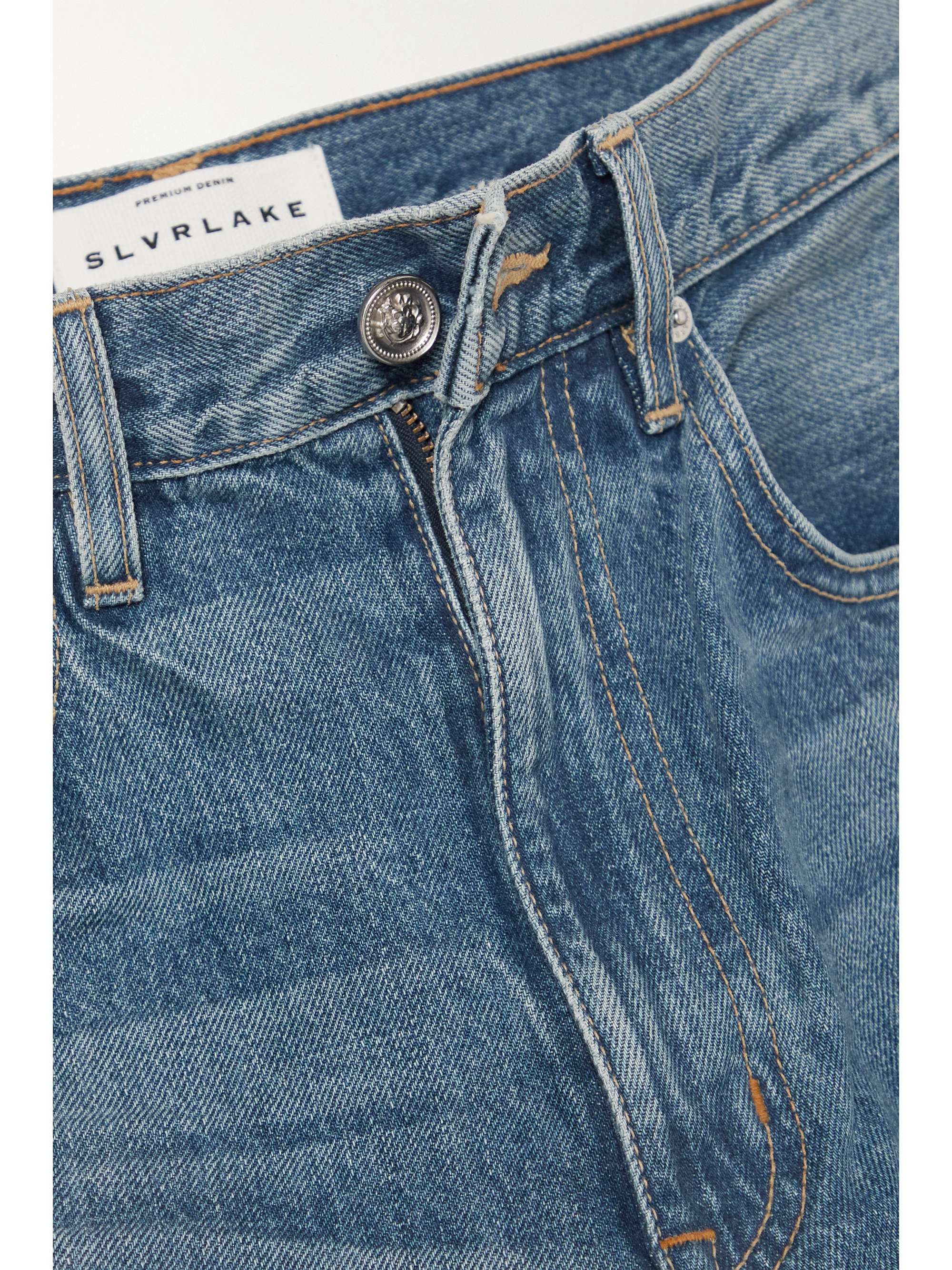 SLVRLAKE Sierra high-rise straight leg jeans