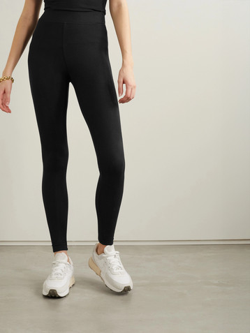ATM Anthony Thomas Melillo Ribbed stretch-modal jersey leggings