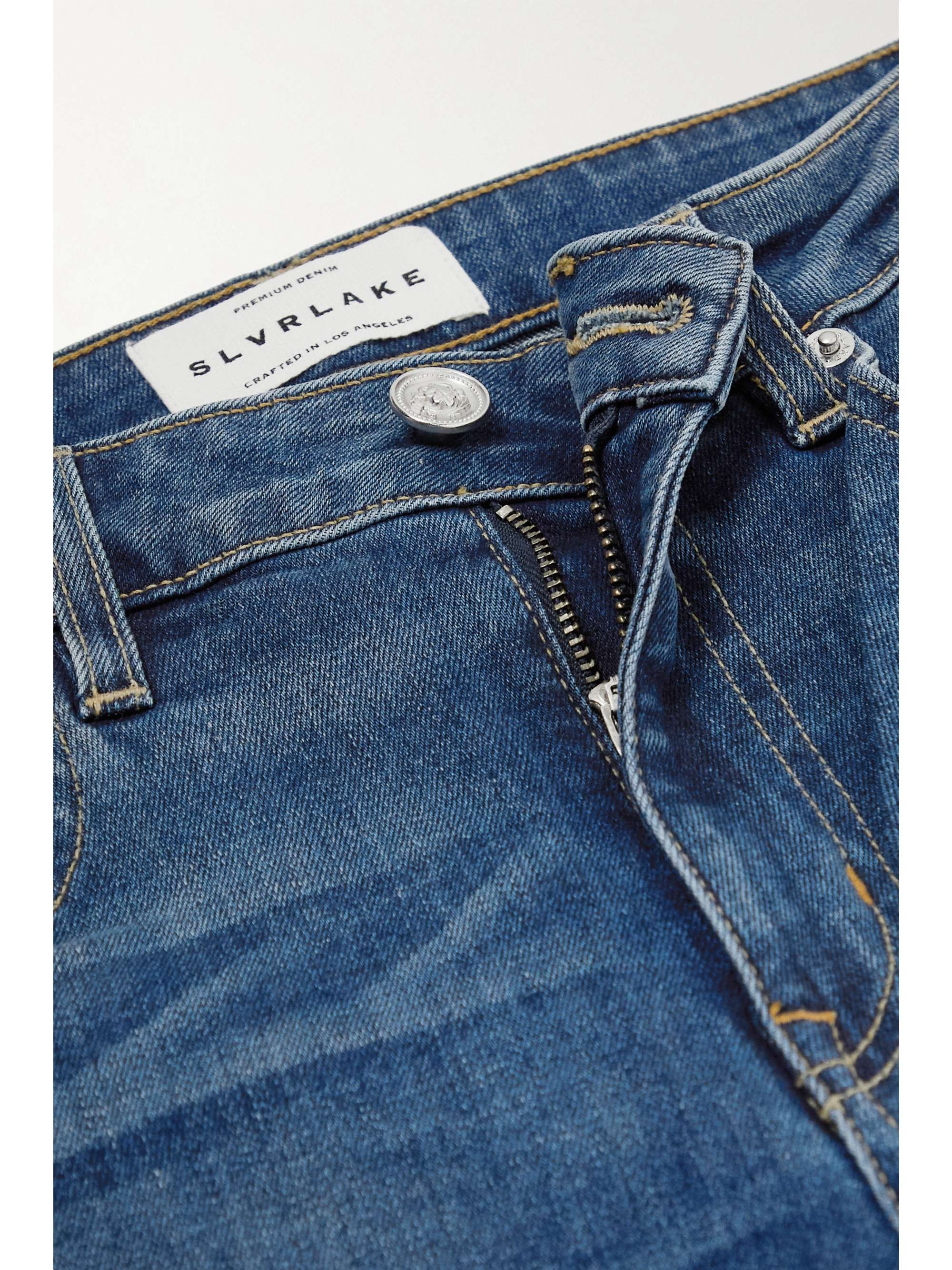 SLVRLAKE Lou Lou mid-rise slim-leg jeans
