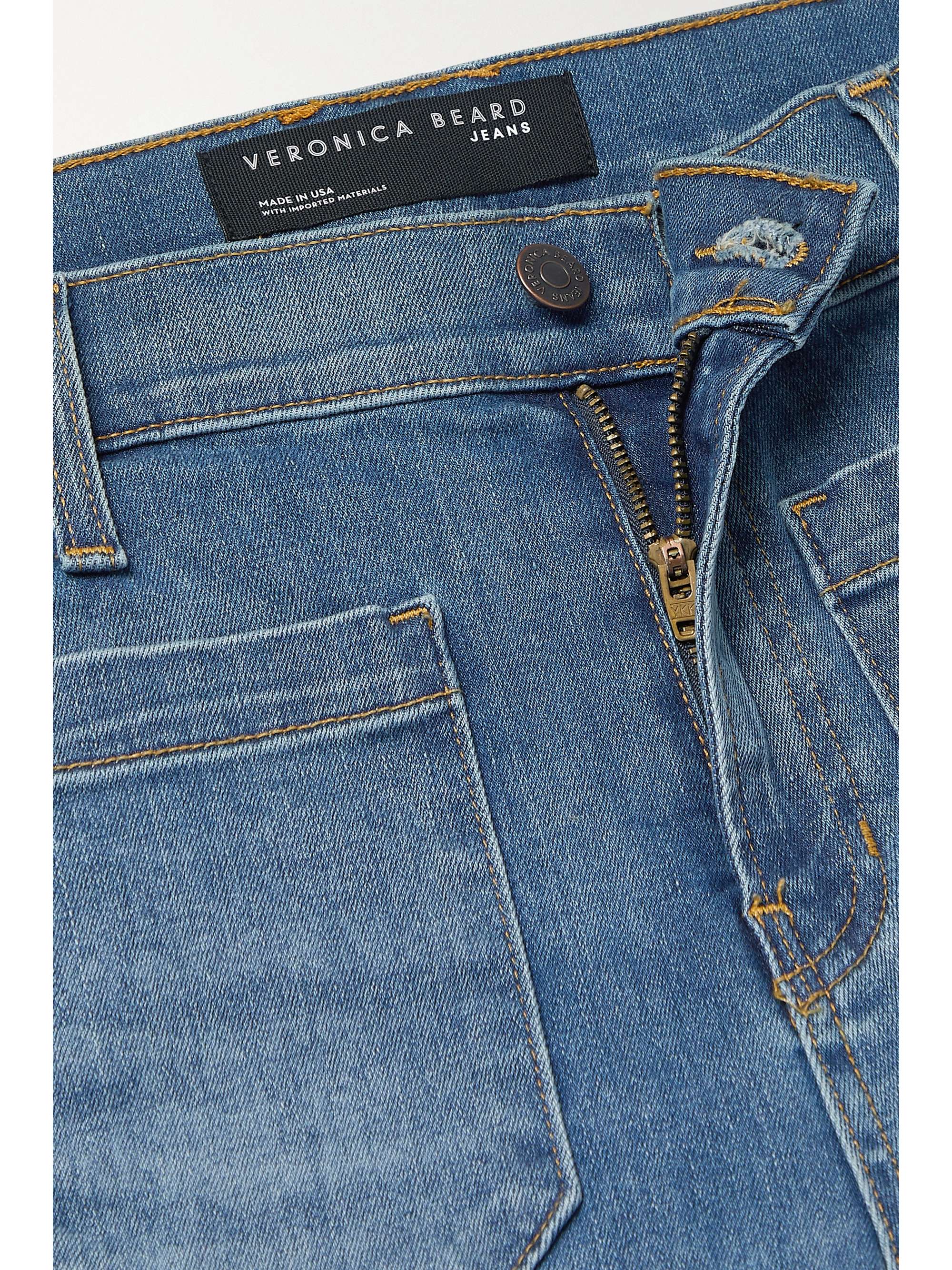high-rise flared jeans | VERONICA BEARD 