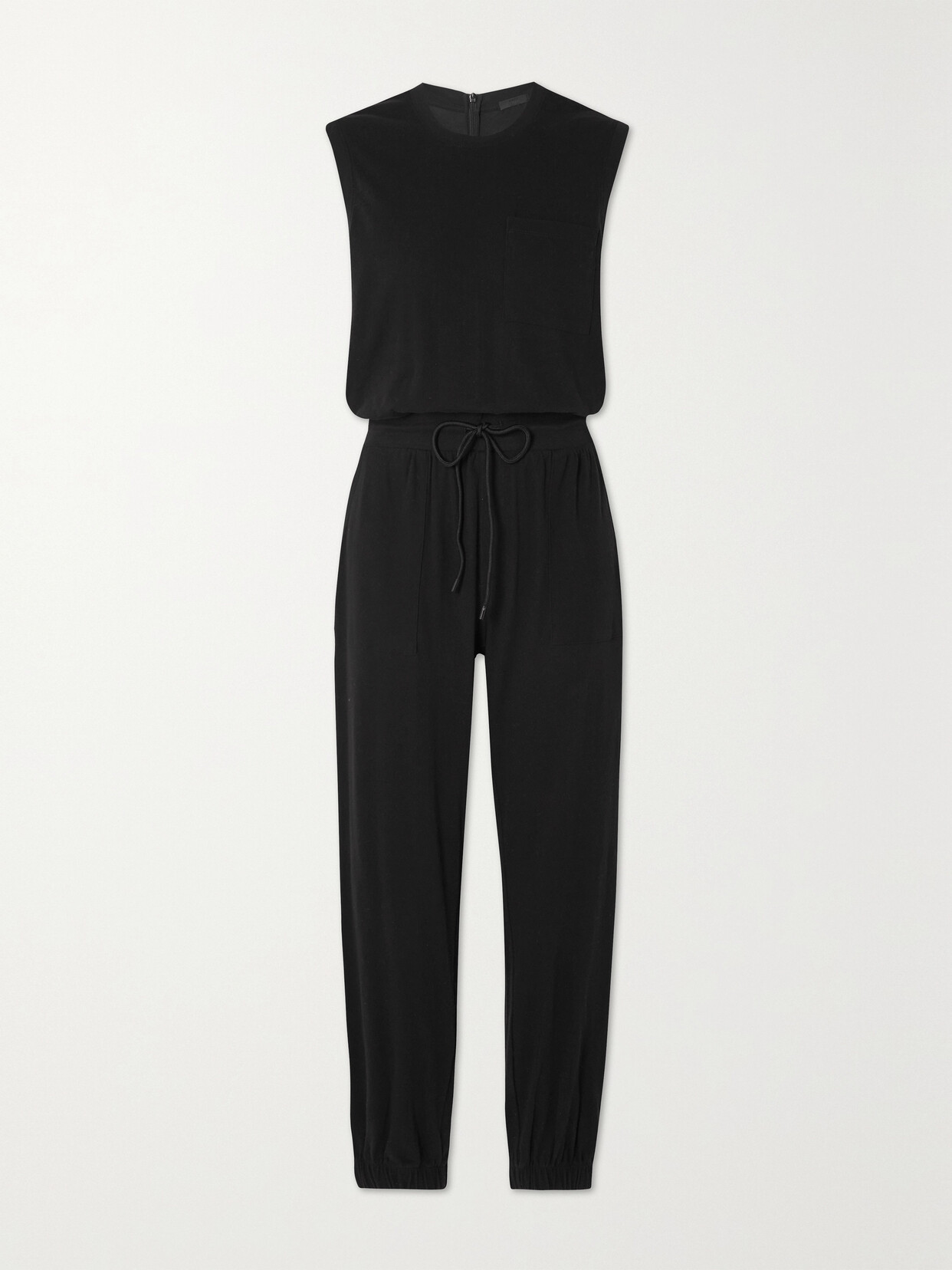 ATM ANTHONY THOMAS MELILLO HIGH TORSION COTTON-JERSEY JUMPSUIT