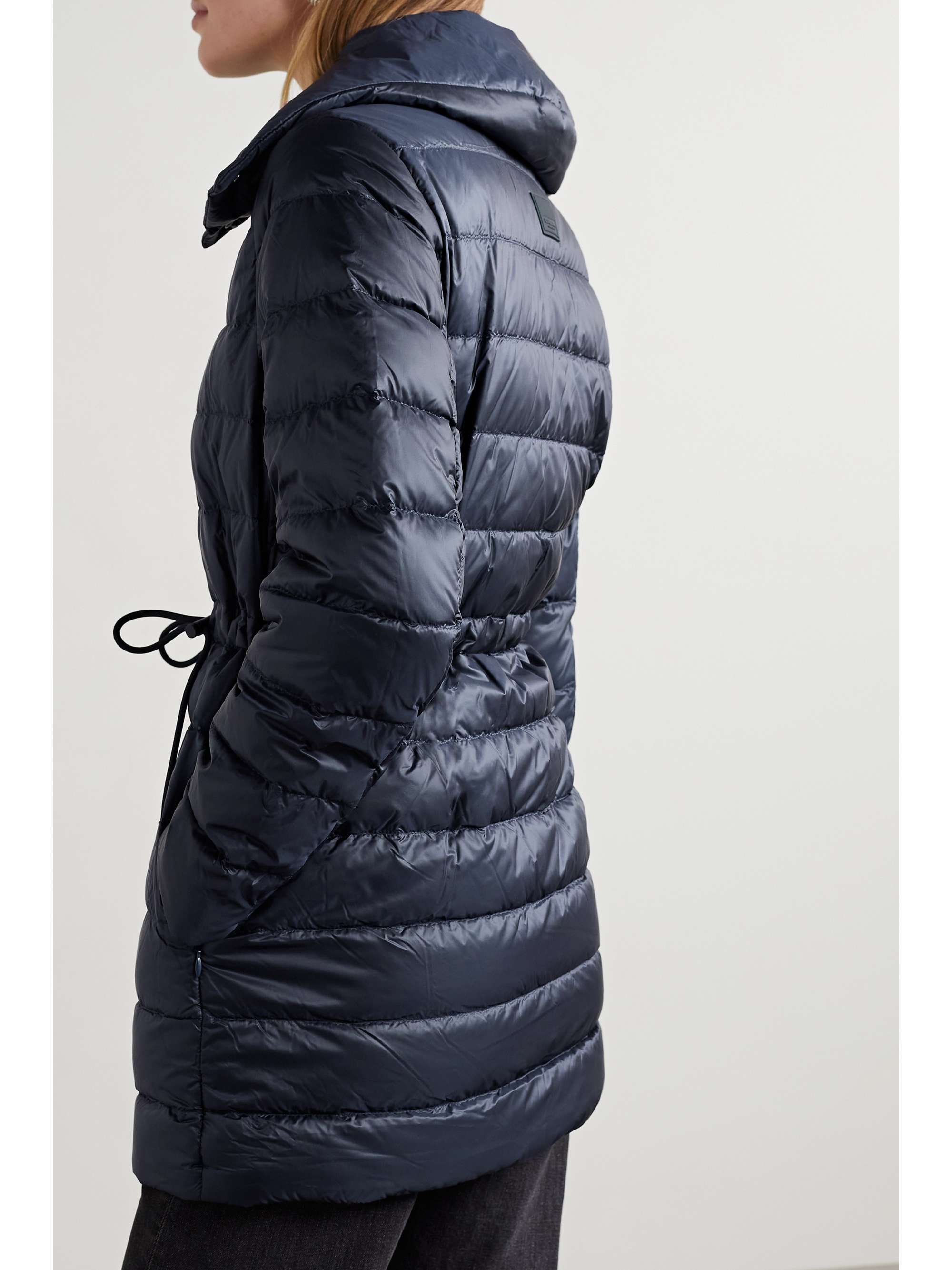 Midnight blue Quilted shell jacket | BURBERRY | NET-A-PORTER