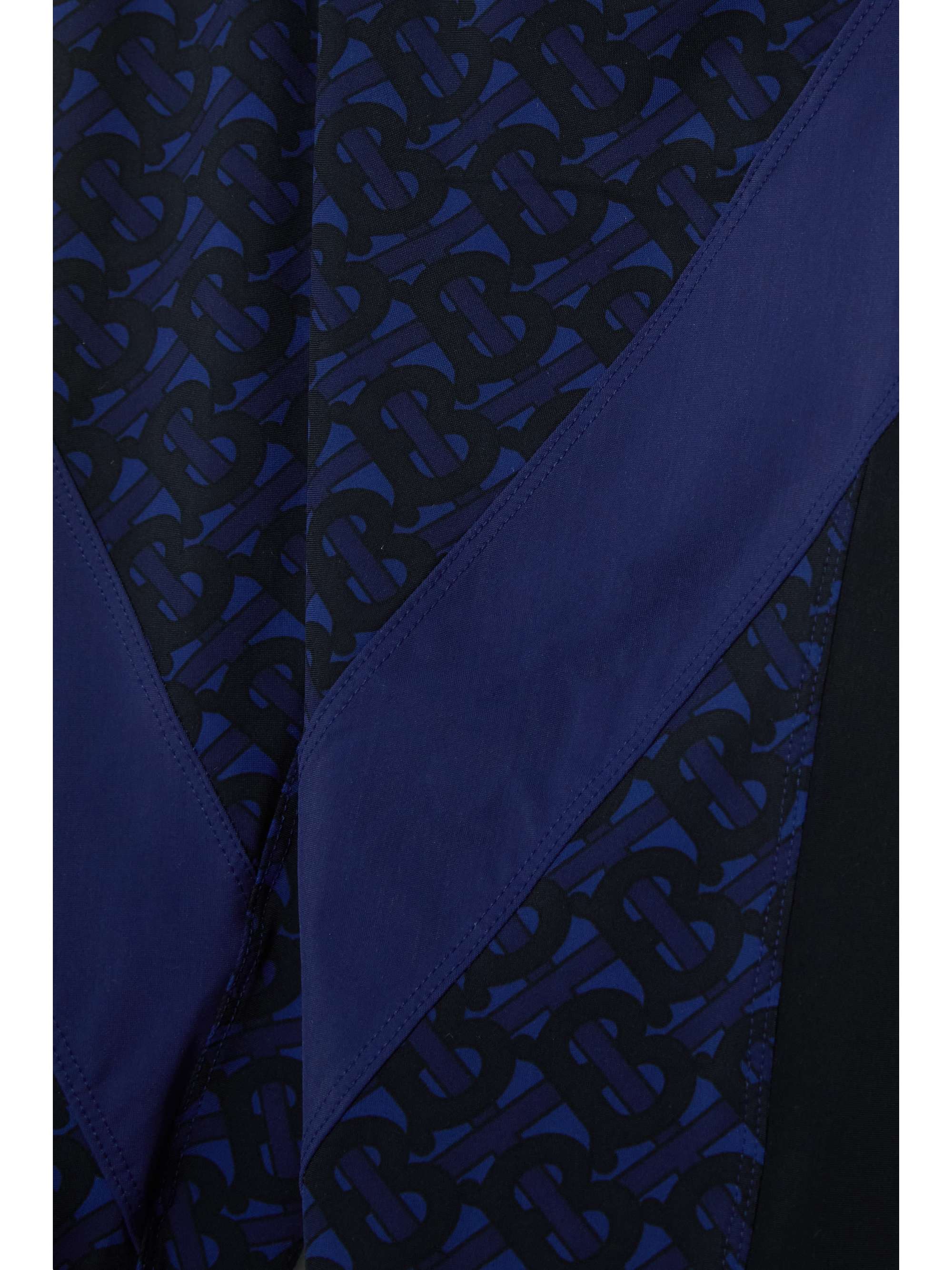 BURBERRY Paneled printed leggings