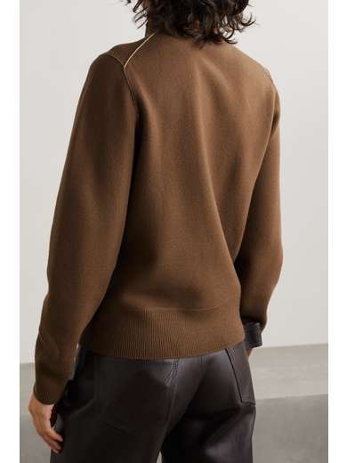 two tone turtleneck mens
