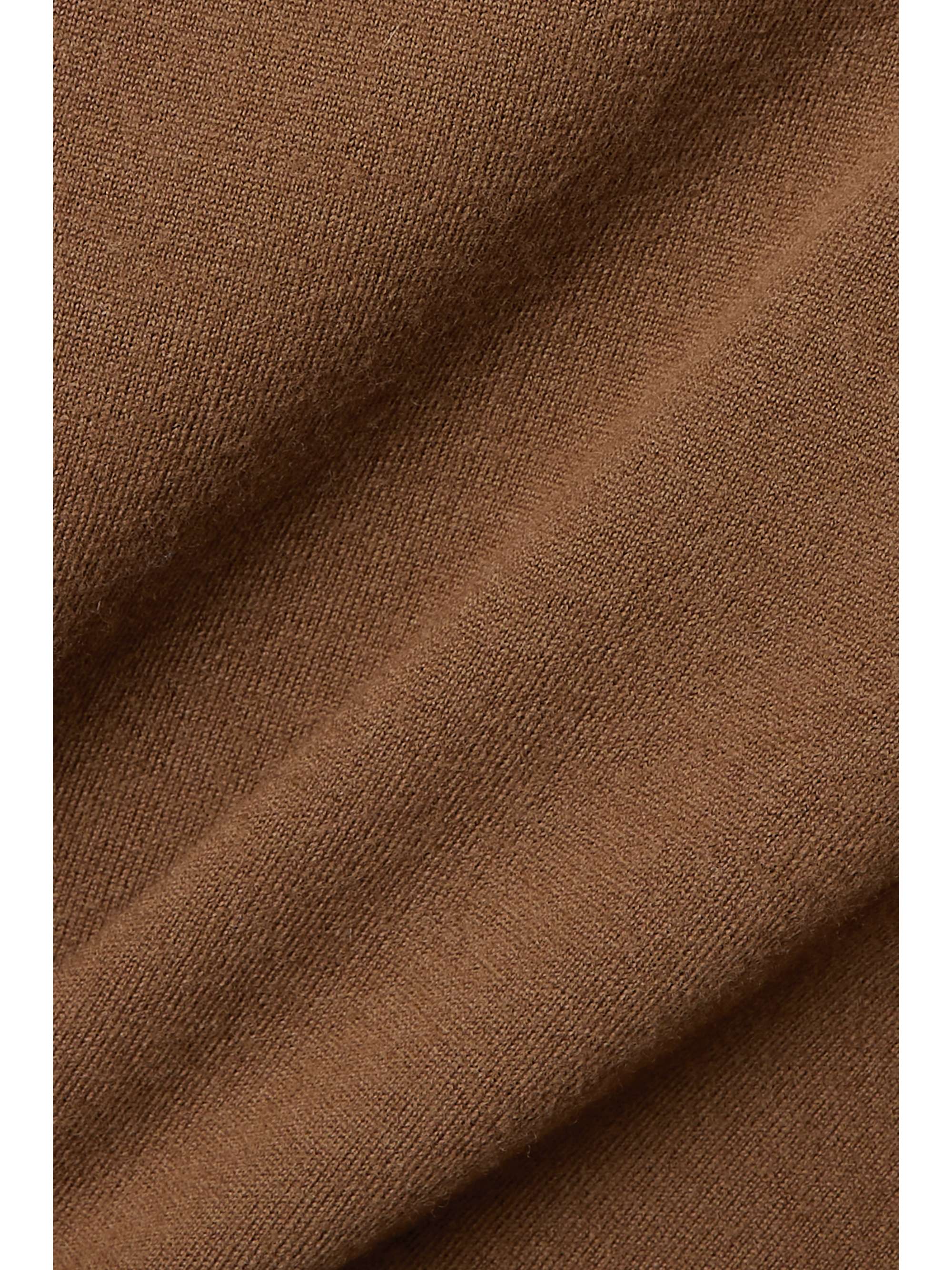 BURBERRY Two-tone wool-blend turtleneck sweater