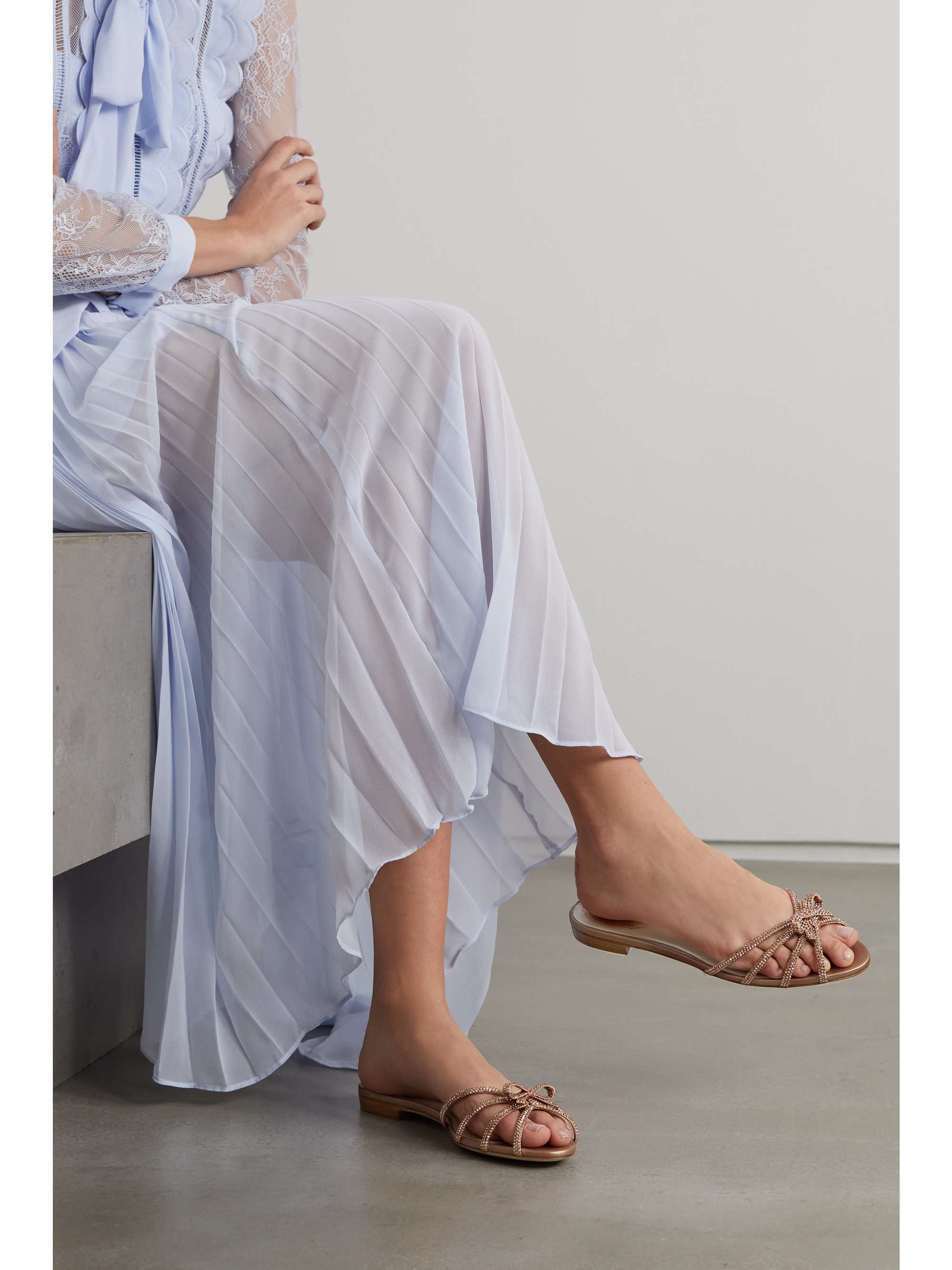 rene caovilla flip flops