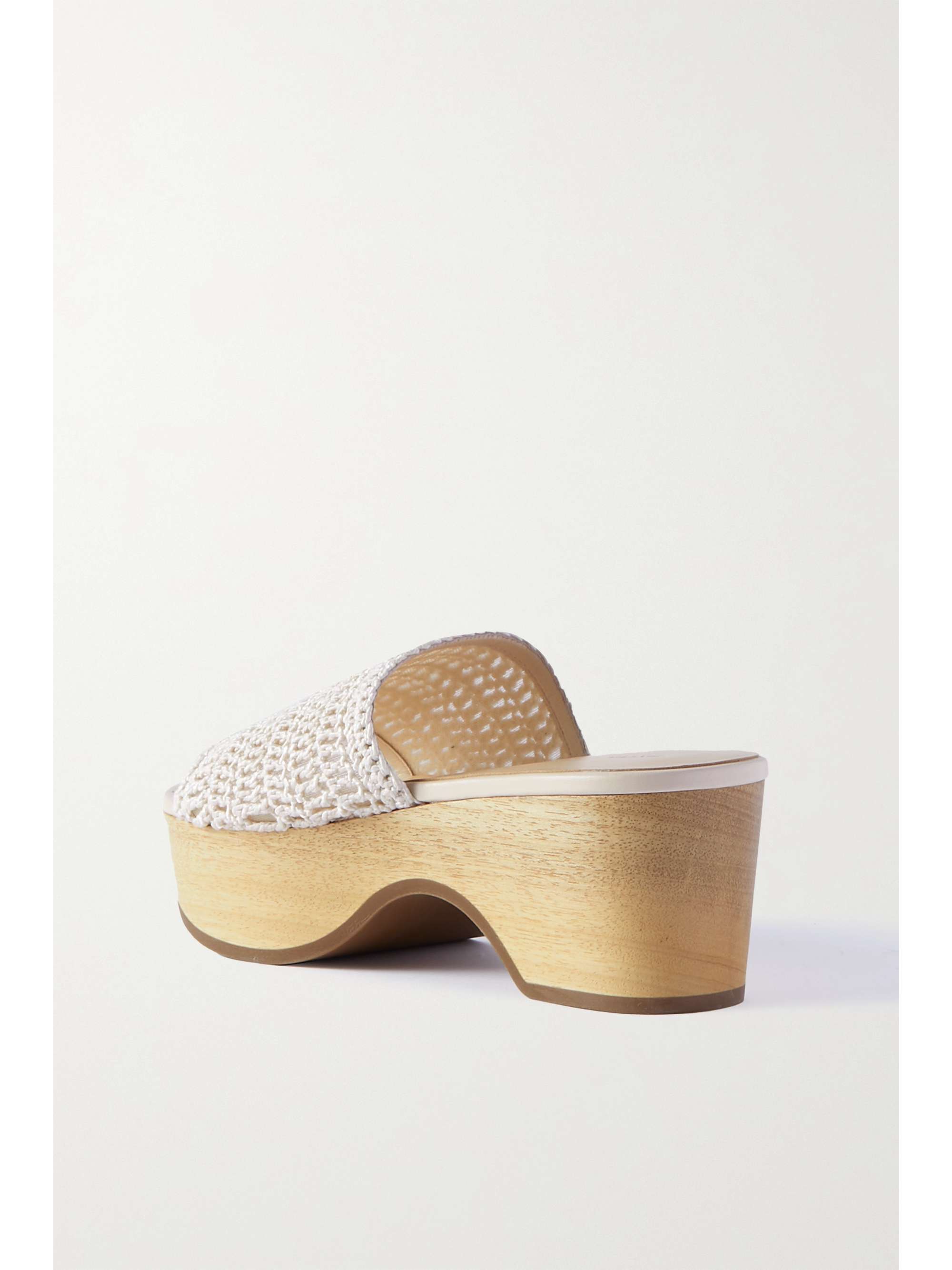 MAGDA BUTRYM Crocheted platform clogs