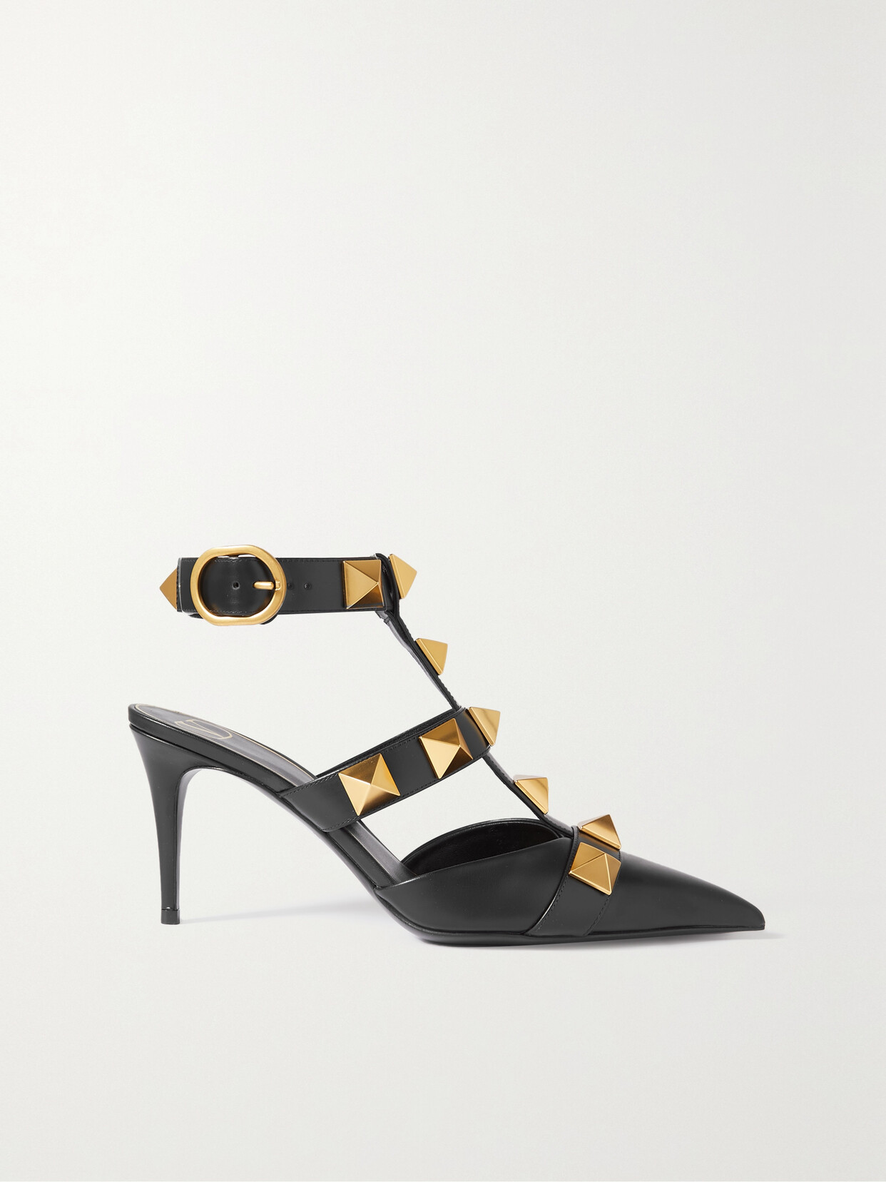 valentino garavani roman stud 40 leather pumps