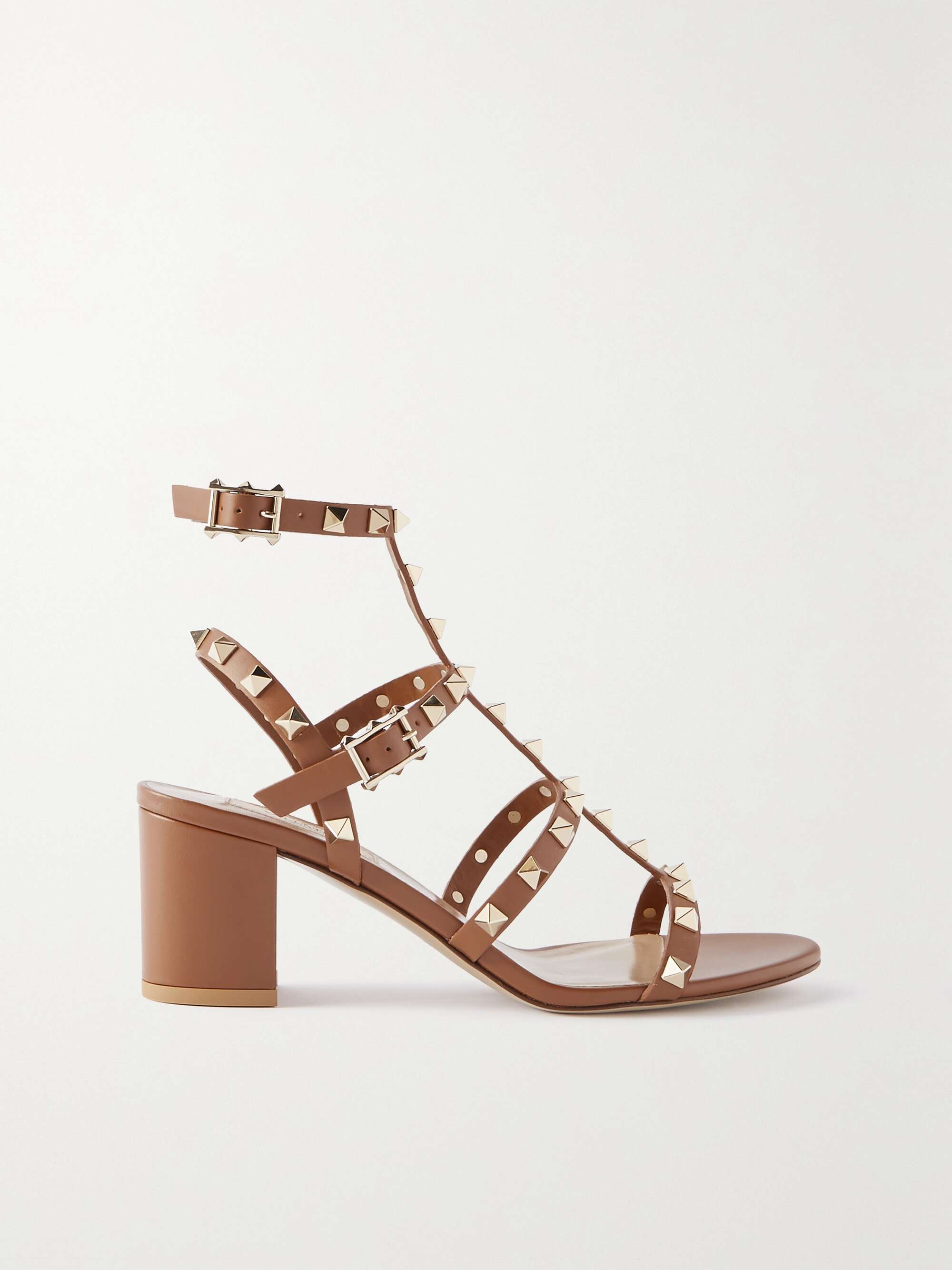 VALENTINO GARAVANI Rockstud 60 leather sandals | NET-A-PORTER