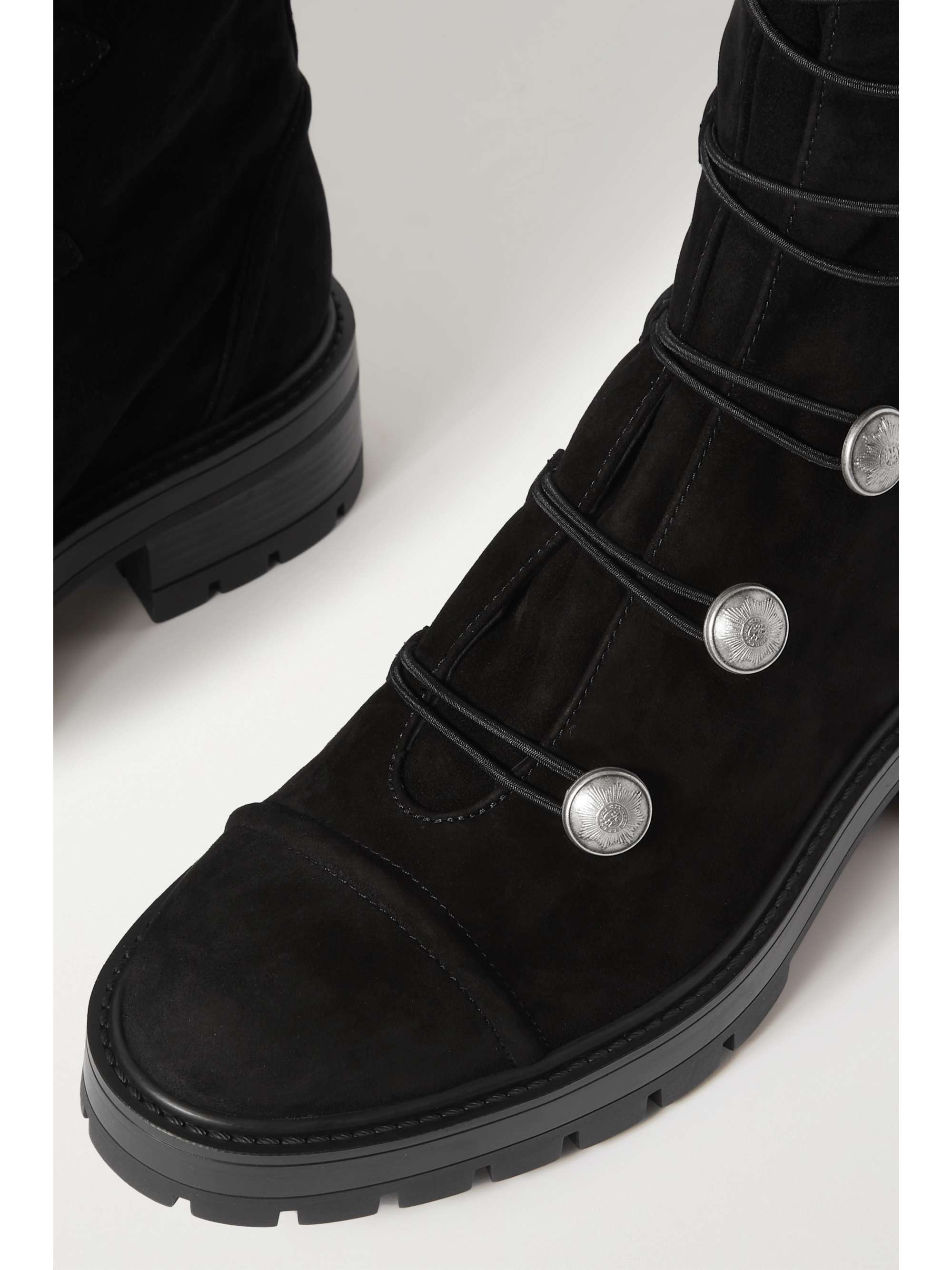 AQUAZZURA Bonnie & Clyde 40 suede ankle boots