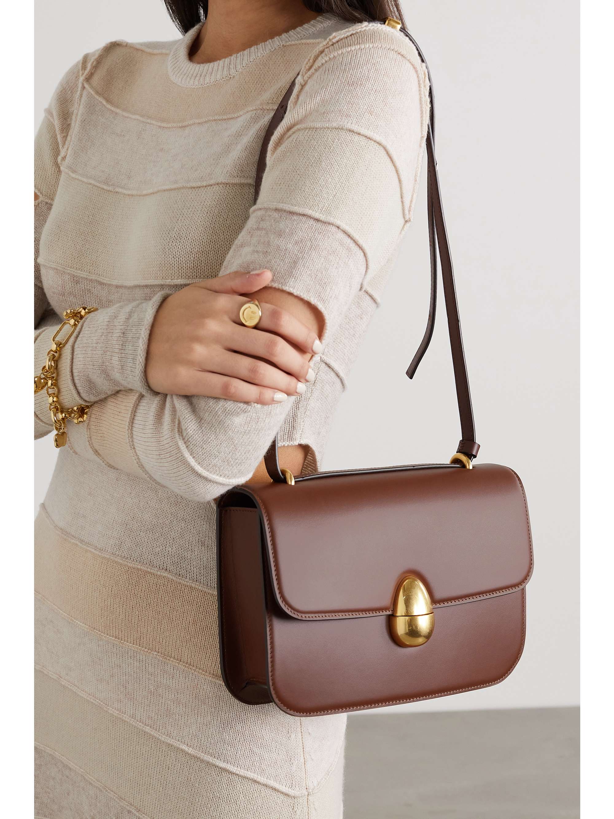 NEOUS Phoenix leather shoulder bag