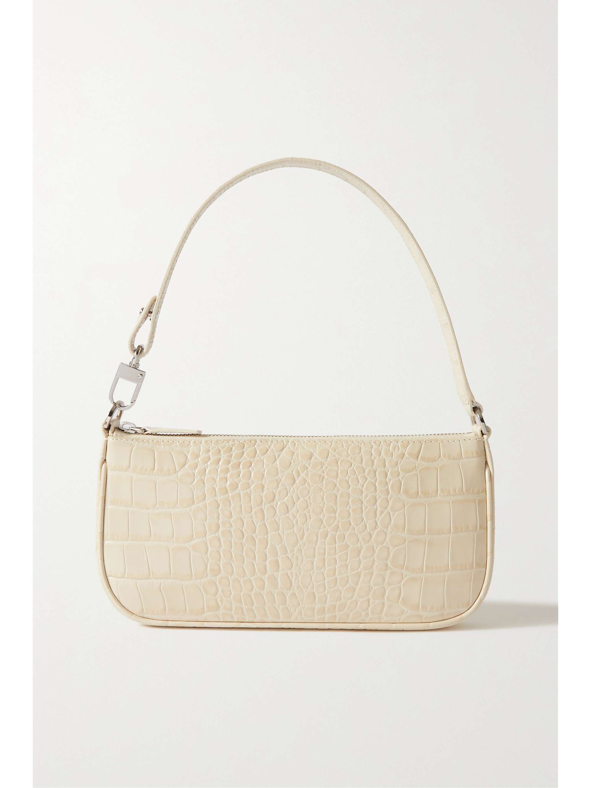 cream shoulder bag