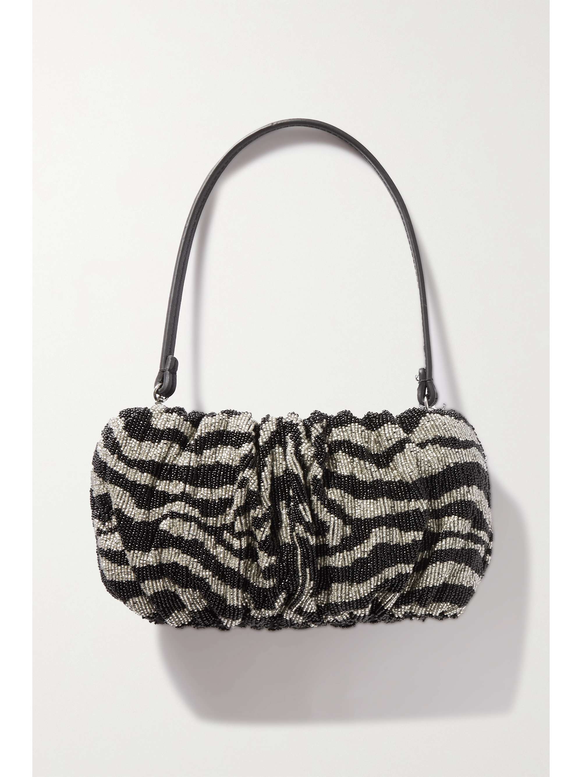 Beaded Leather Bag
