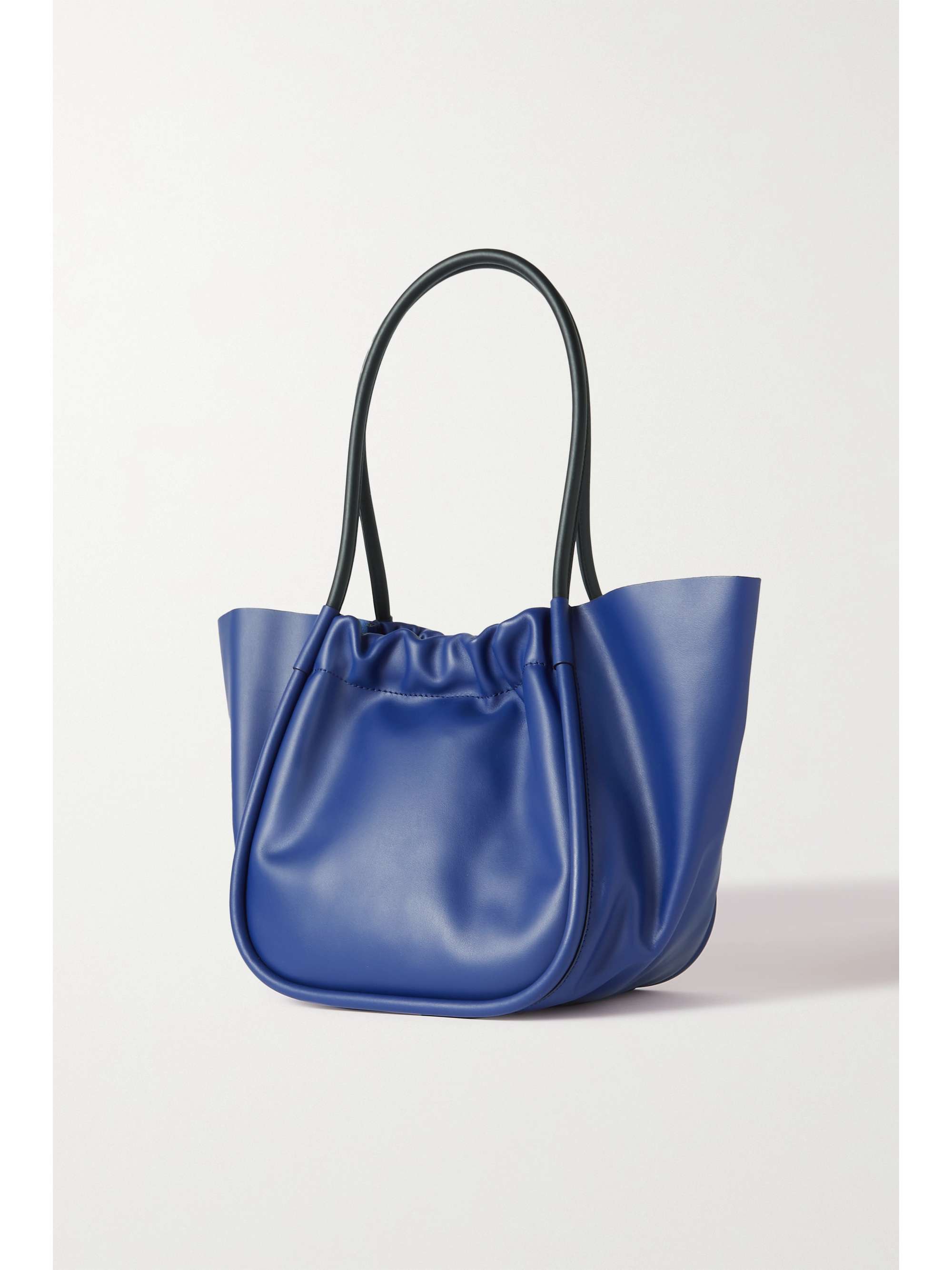 PROENZA SCHOULER Ruched L two-tone leather tote | NET-A-PORTER