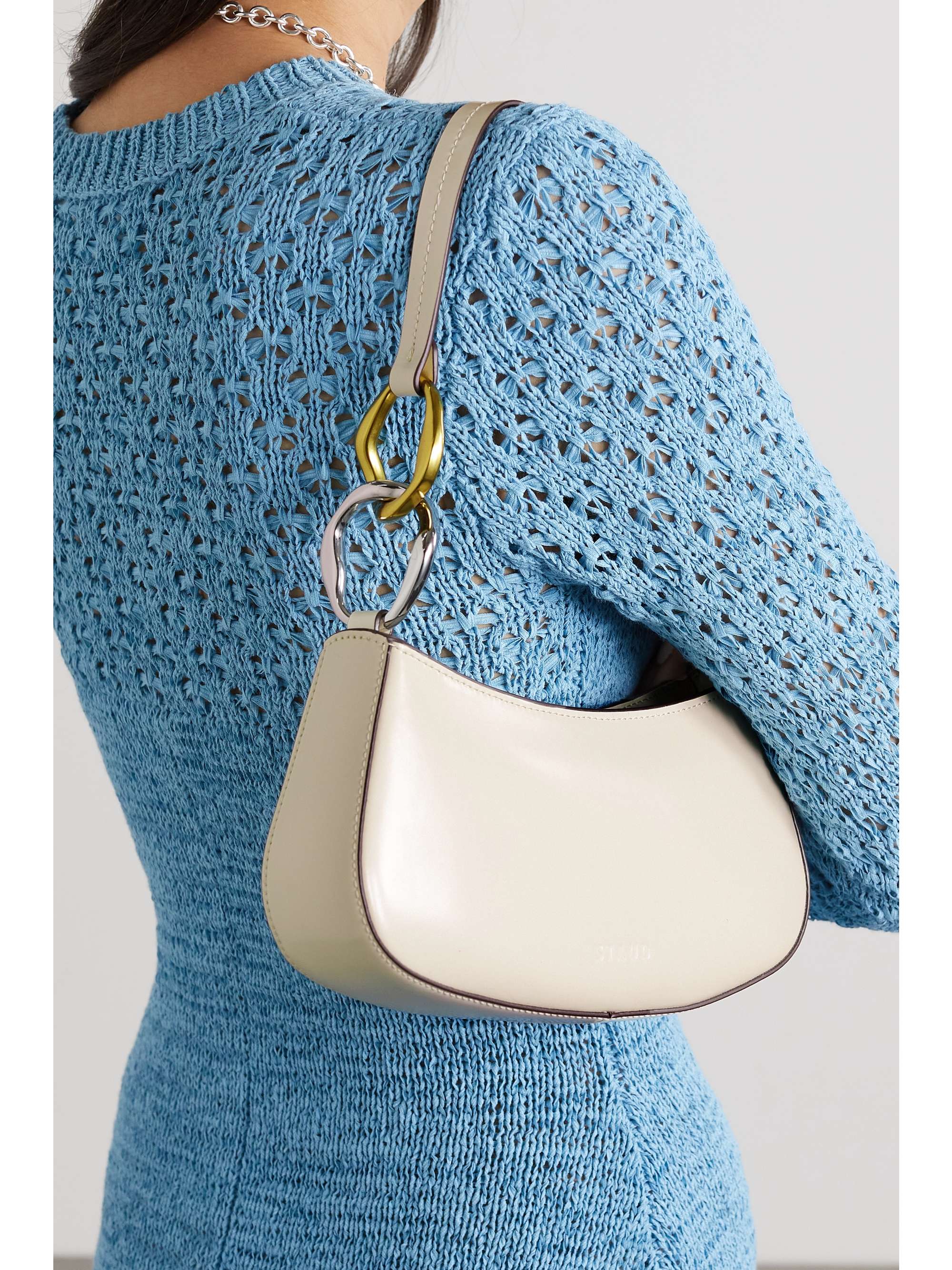 STAUD Ollie leather shoulder bag