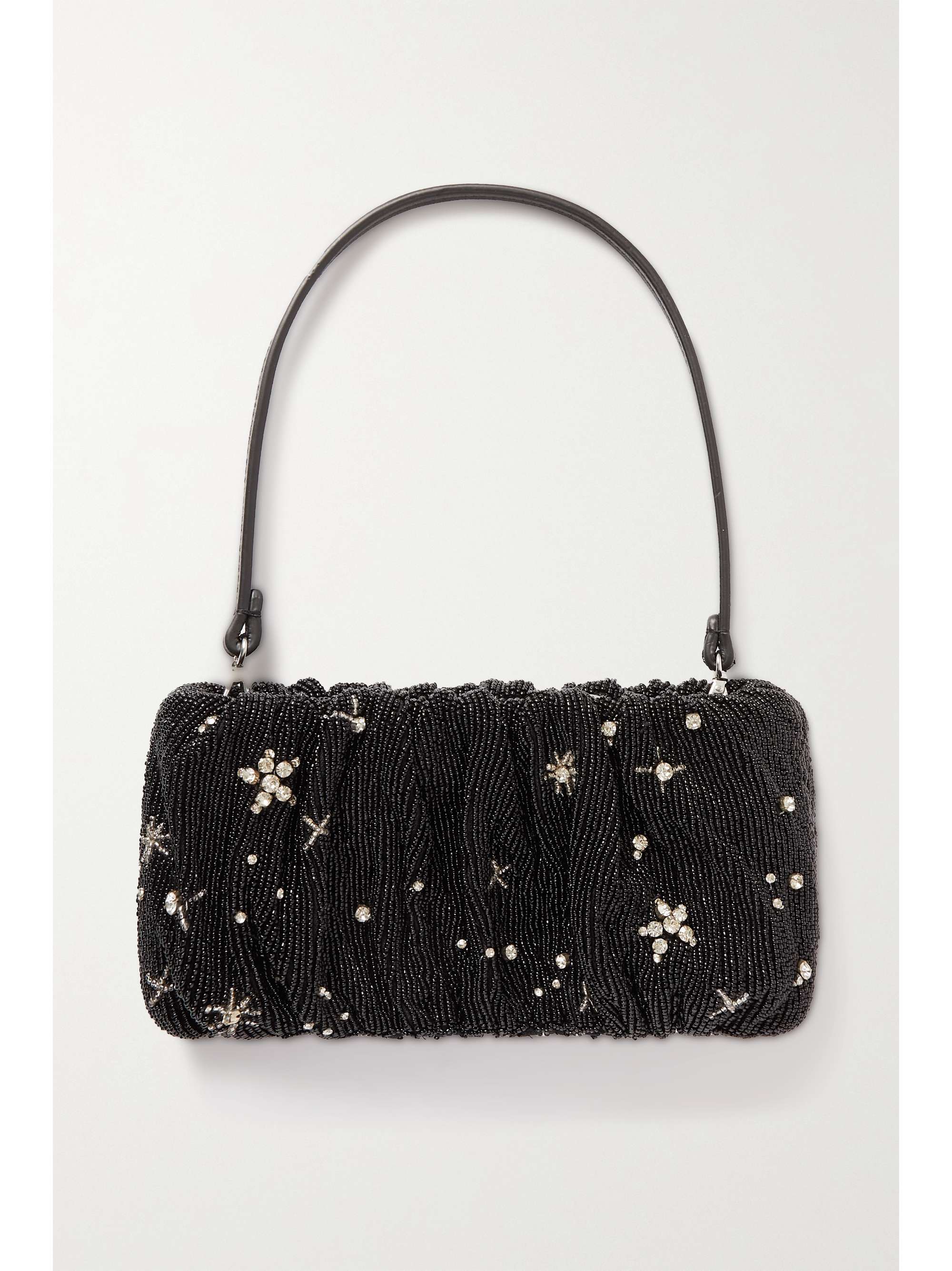 Beaded Leather Bag