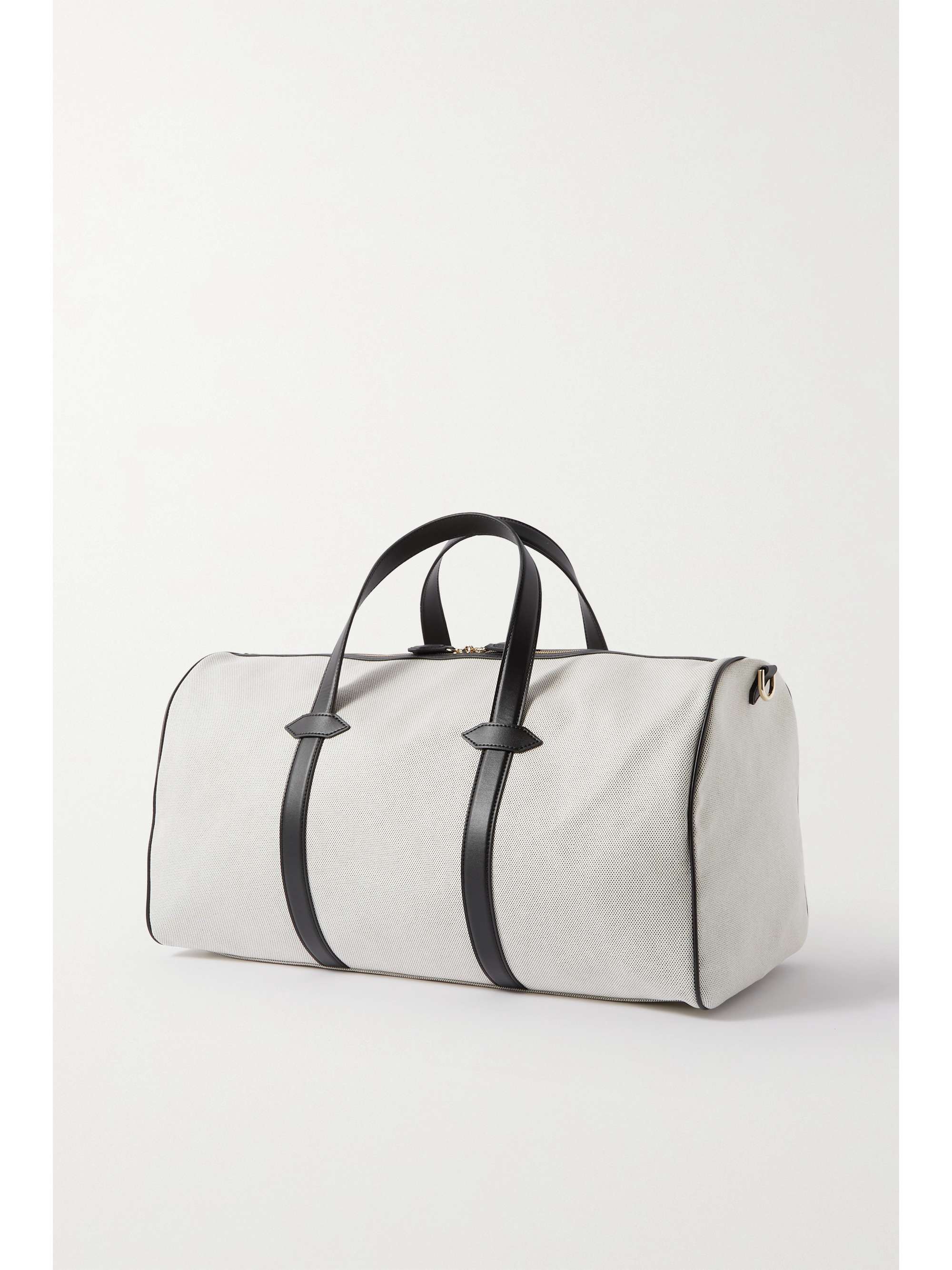 PARAVEL + NET SUSTAIN Main Line Duffel vegan leather-trimmed canvas weekend bag