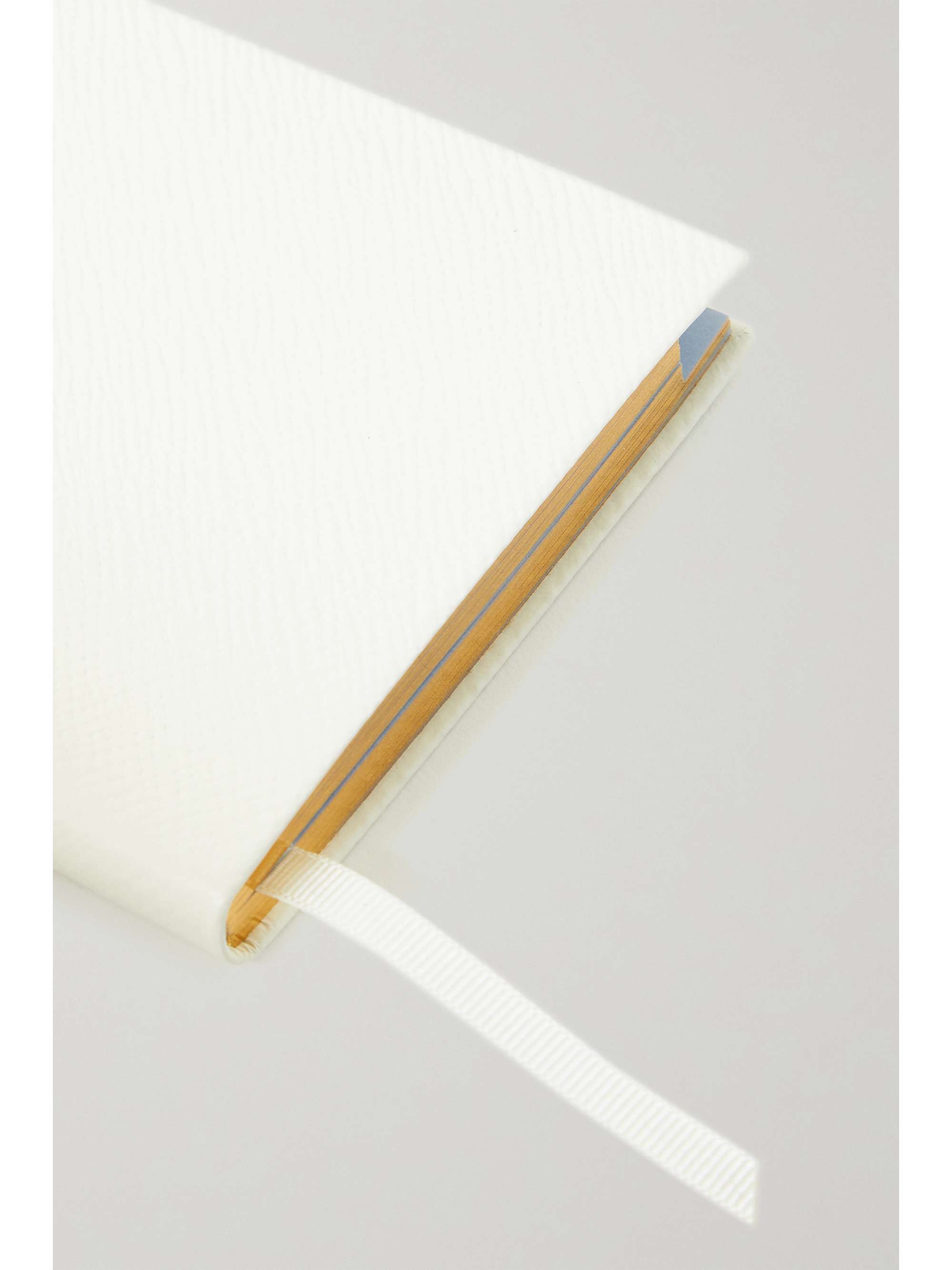 SMYTHSON Panama Travels and Experiences textured-leather notebook