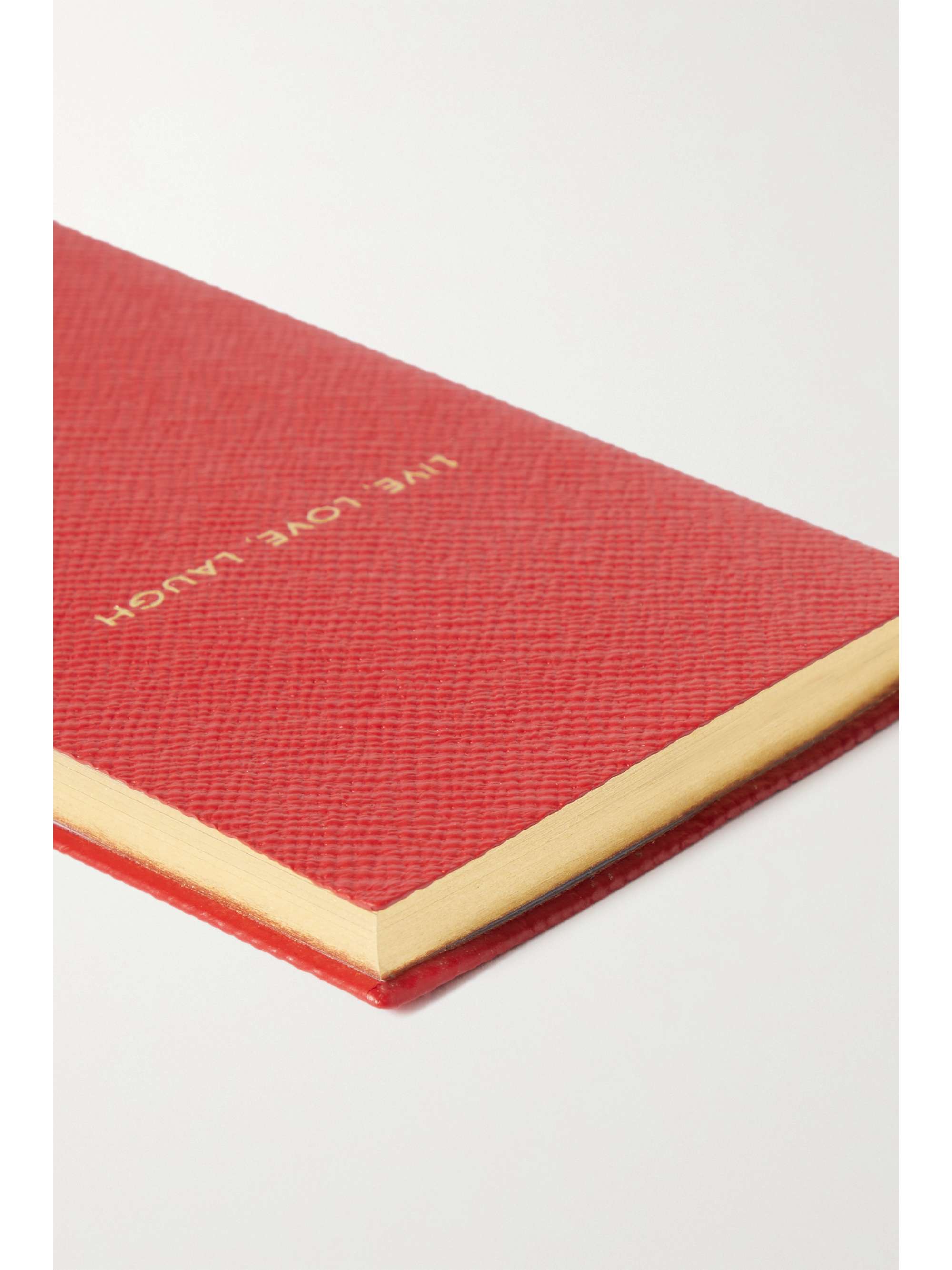 SMYTHSON Panama Travels and Experiences textured-leather notebook