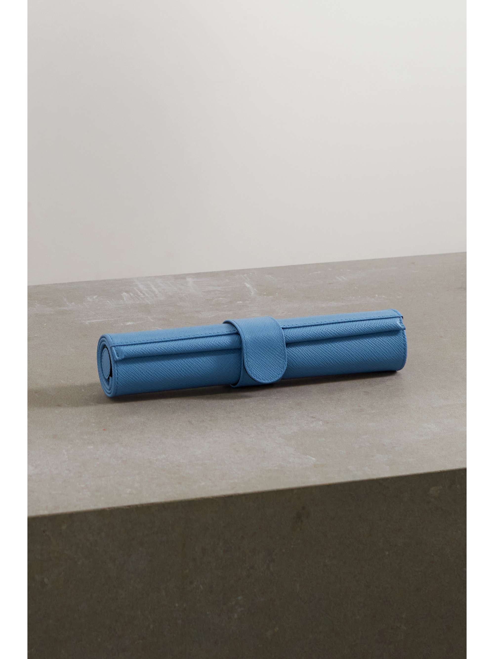 SMYTHSON Panama textured-leather backgammon roll