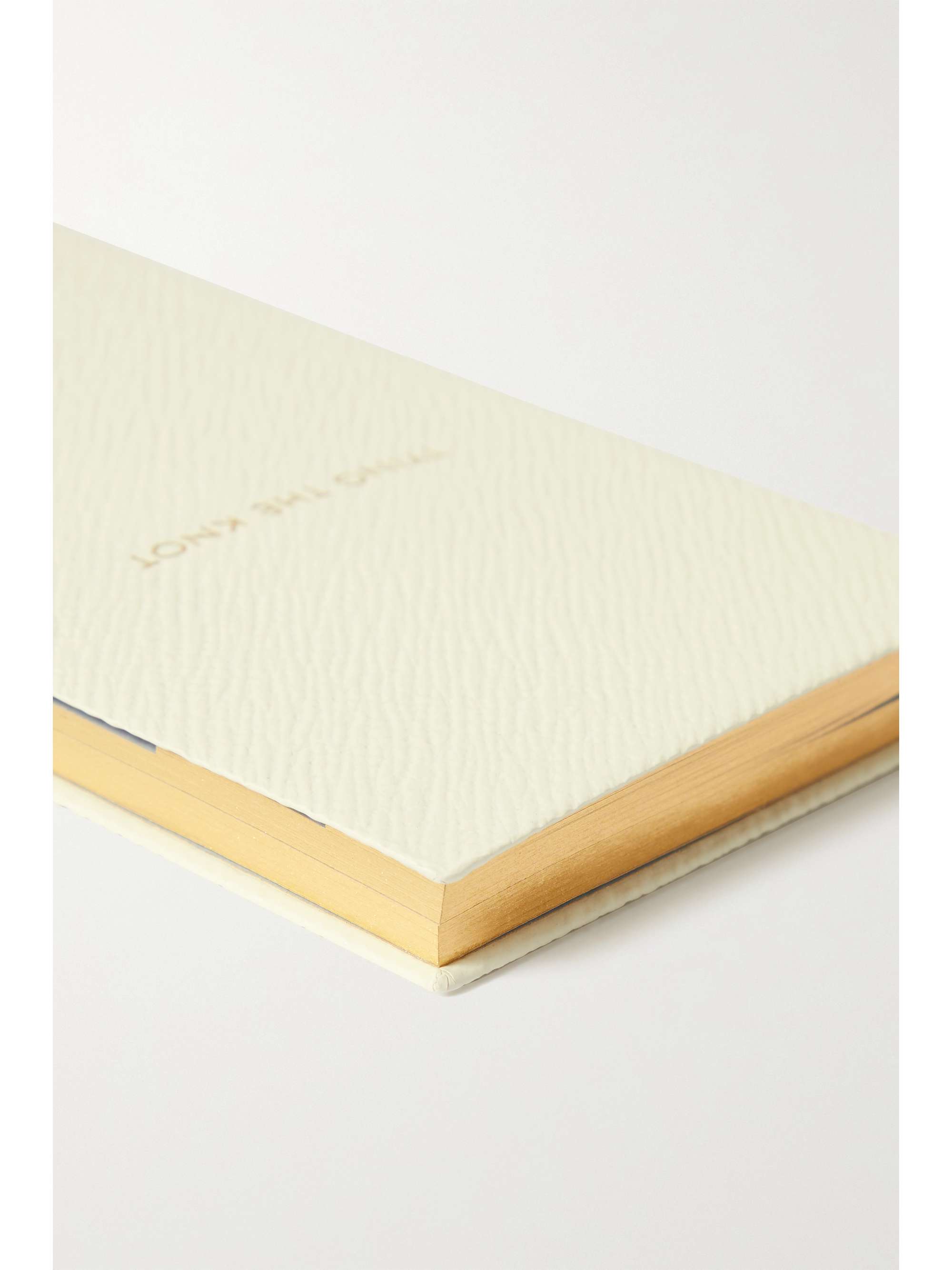 SMYTHSON Panama Travels and Experiences textured-leather notebook