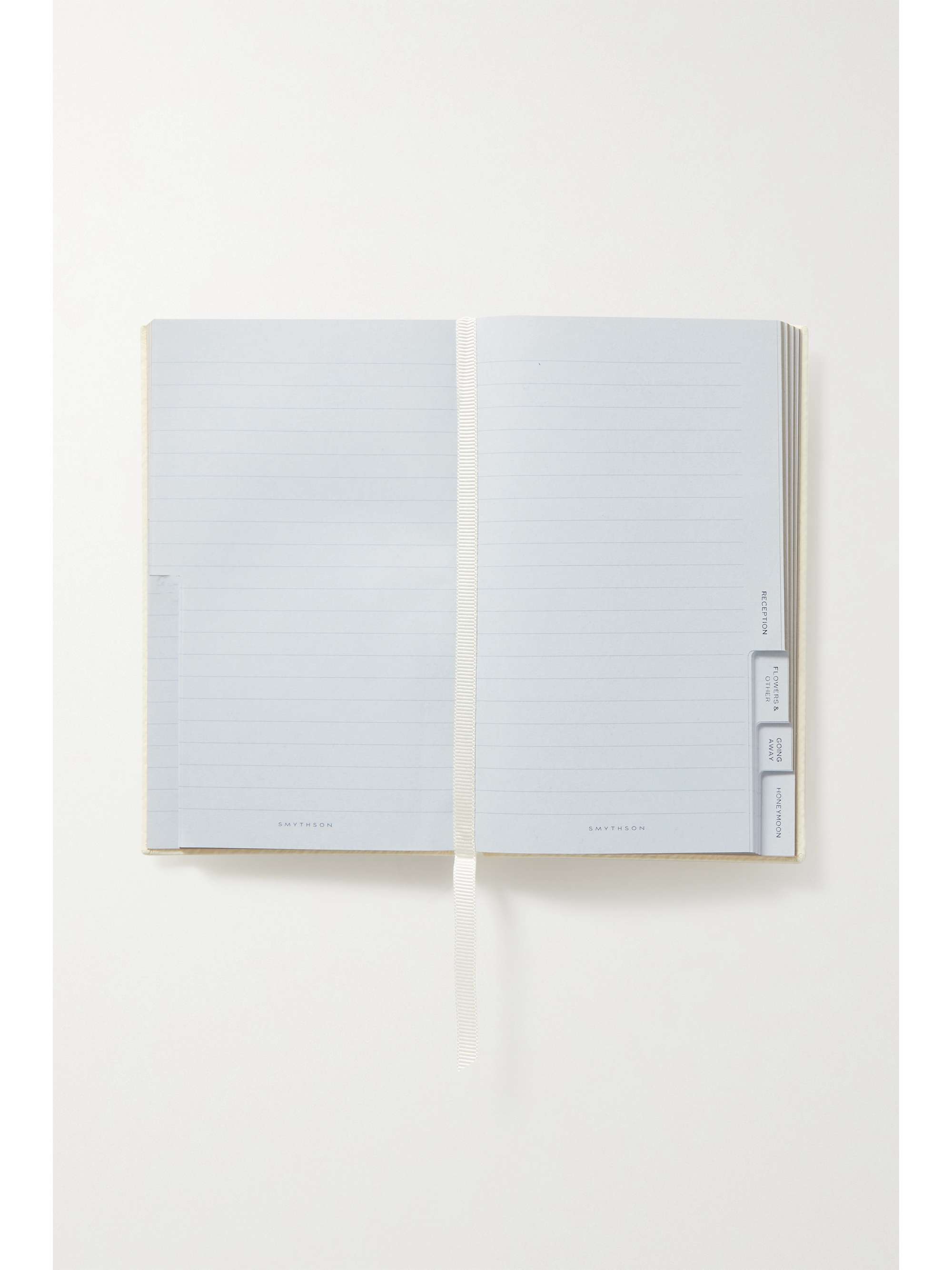 SMYTHSON Panama Travels and Experiences textured-leather notebook
