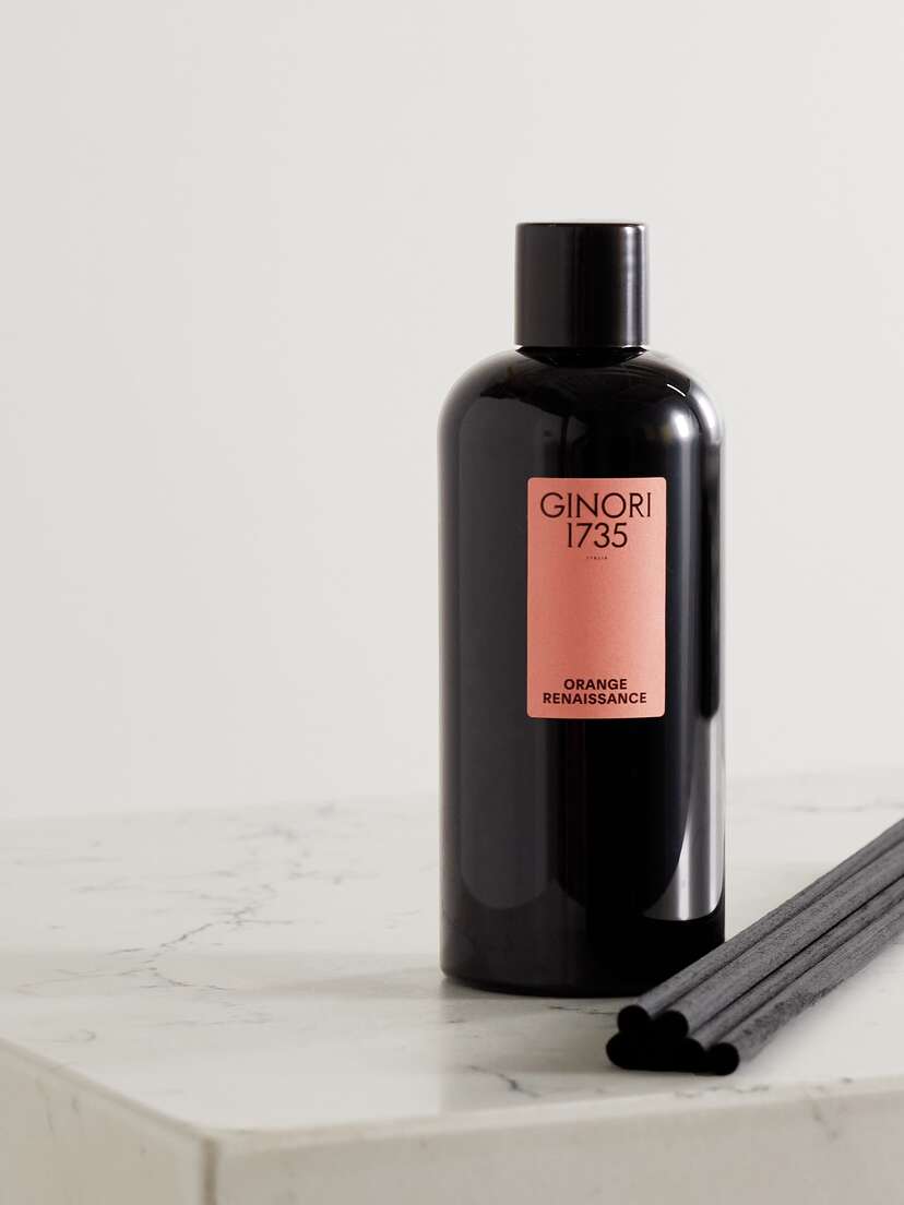 GINORI 1735 Orange Renaissance Reed Diffuser Refill, 300ml