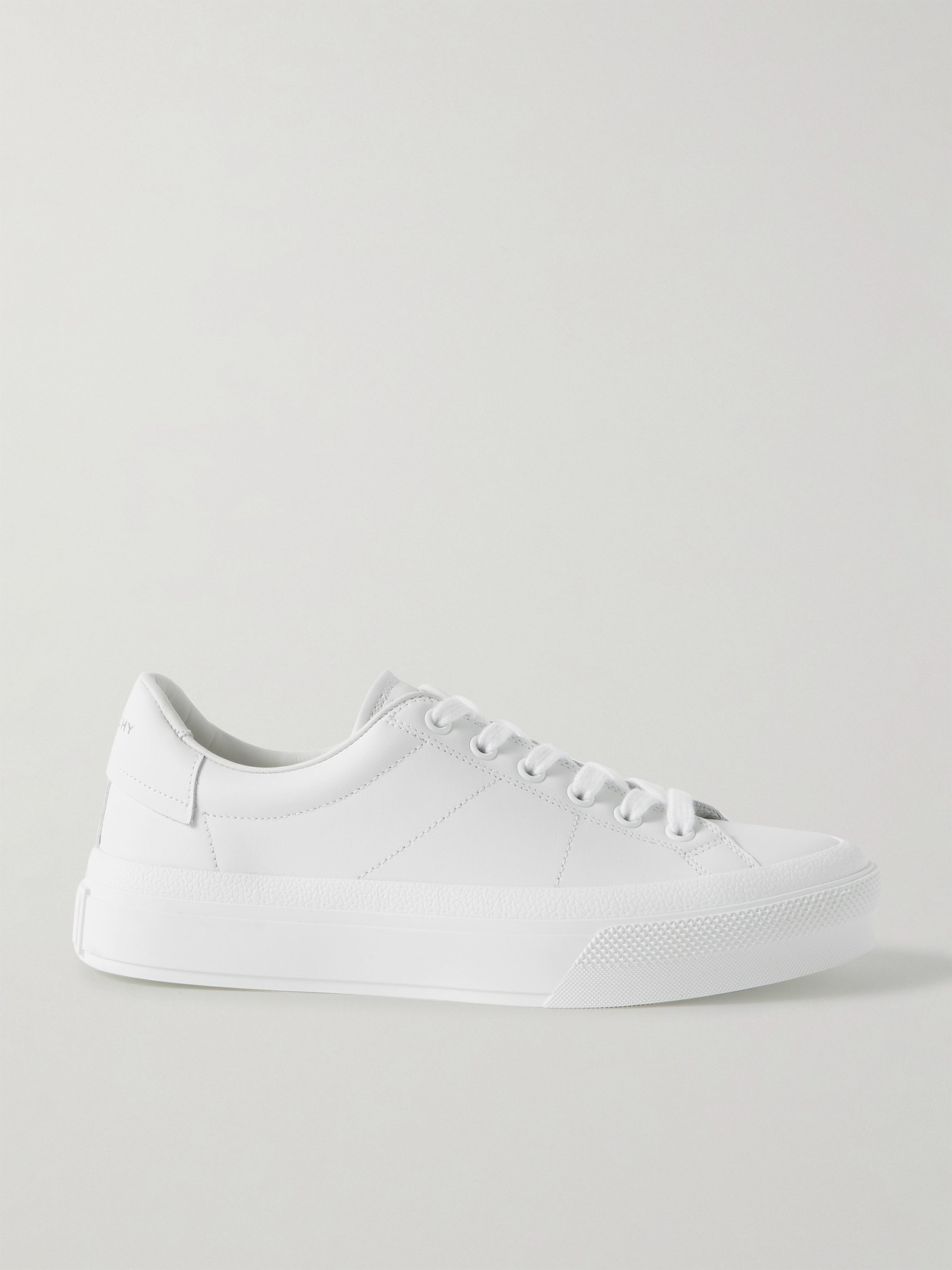 Givenchy City Court Logo-detailed Leather Sneakers - White