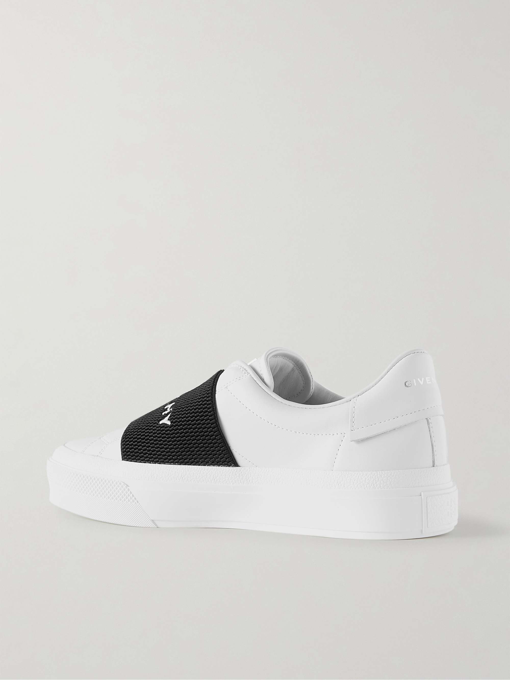 GIVENCHY City Court leather slip-on sneakers