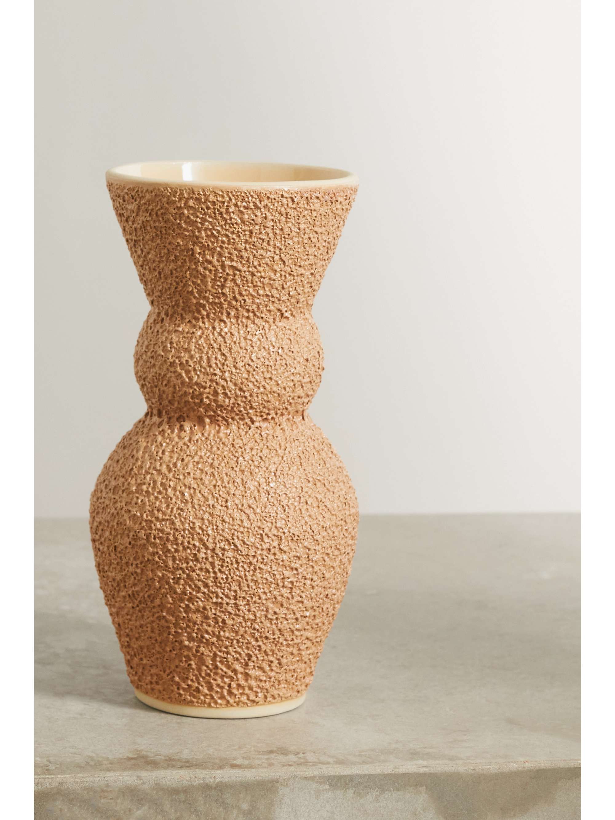 MARLOE MARLOE + NET SUSTAIN Lucie glazed ceramic vase