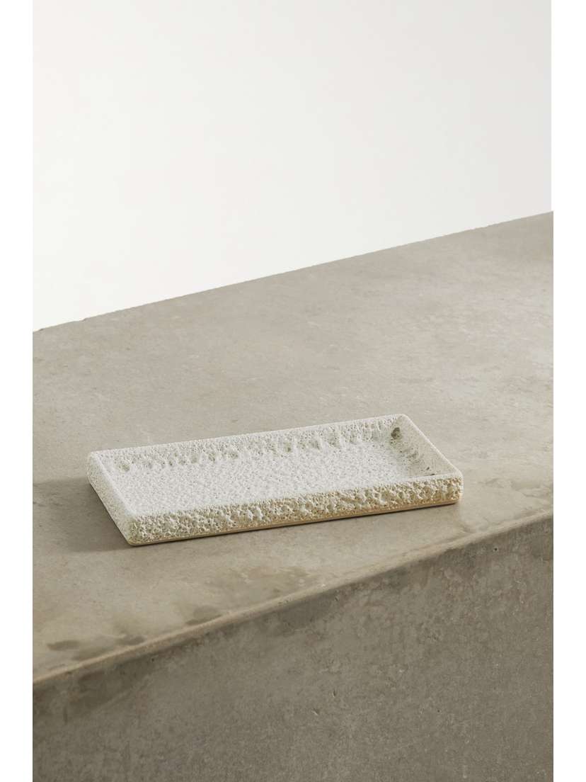 MARLOE MARLOE + Net Sustain Glazed Ceramic Tray