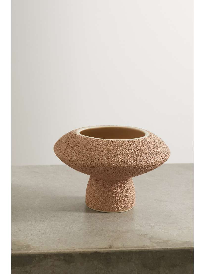 MARLOE MARLOE + Net Sustain Lully Glazed Ceramic Vase