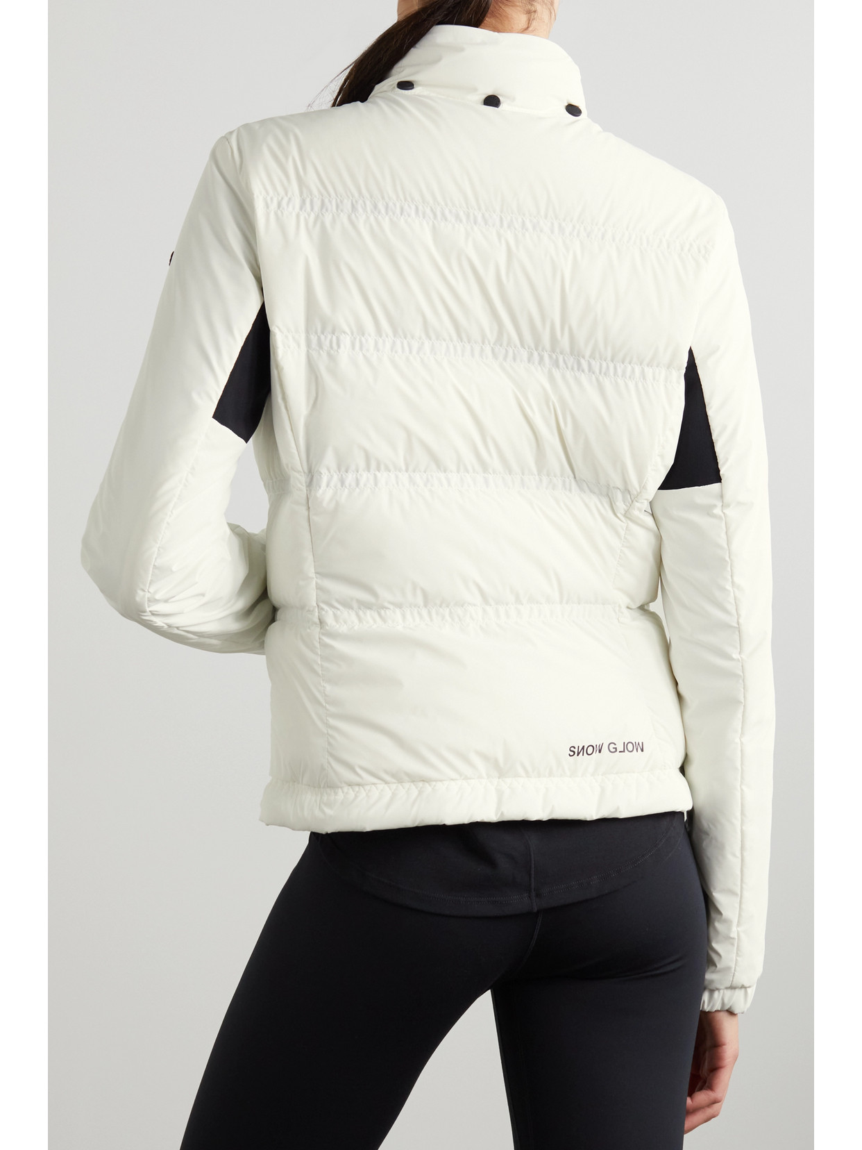 Moncler Genius Vailly Hooded Quilted Shell Down Jacket In White