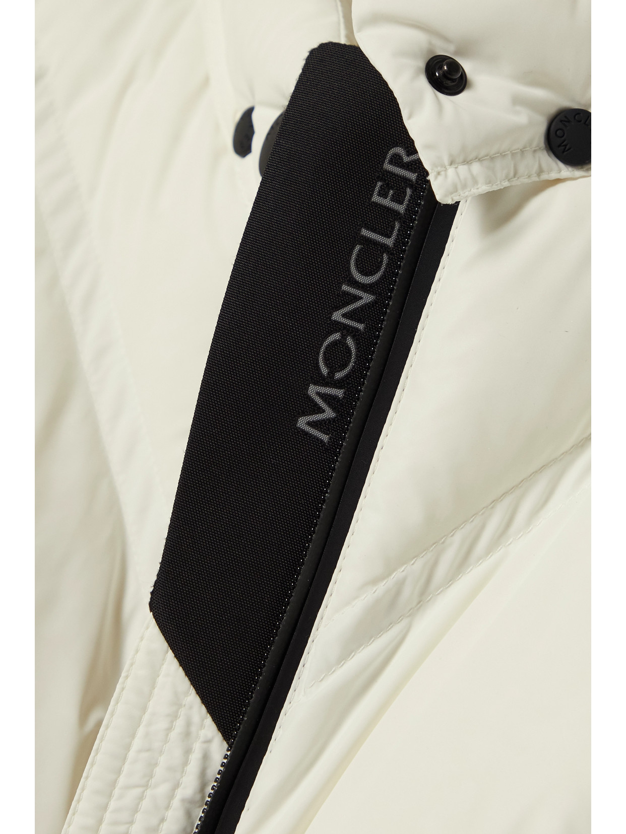 Moncler Genius Vailly Hooded Quilted Shell Down Jacket In White