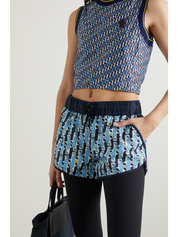 MONCLER GENIUS Printed shell shorts