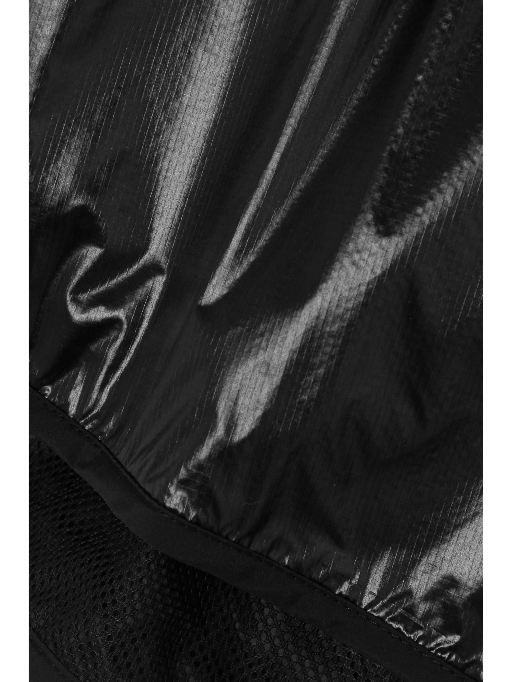 MONCLER GENIUS Glossed-ripstop shorts
