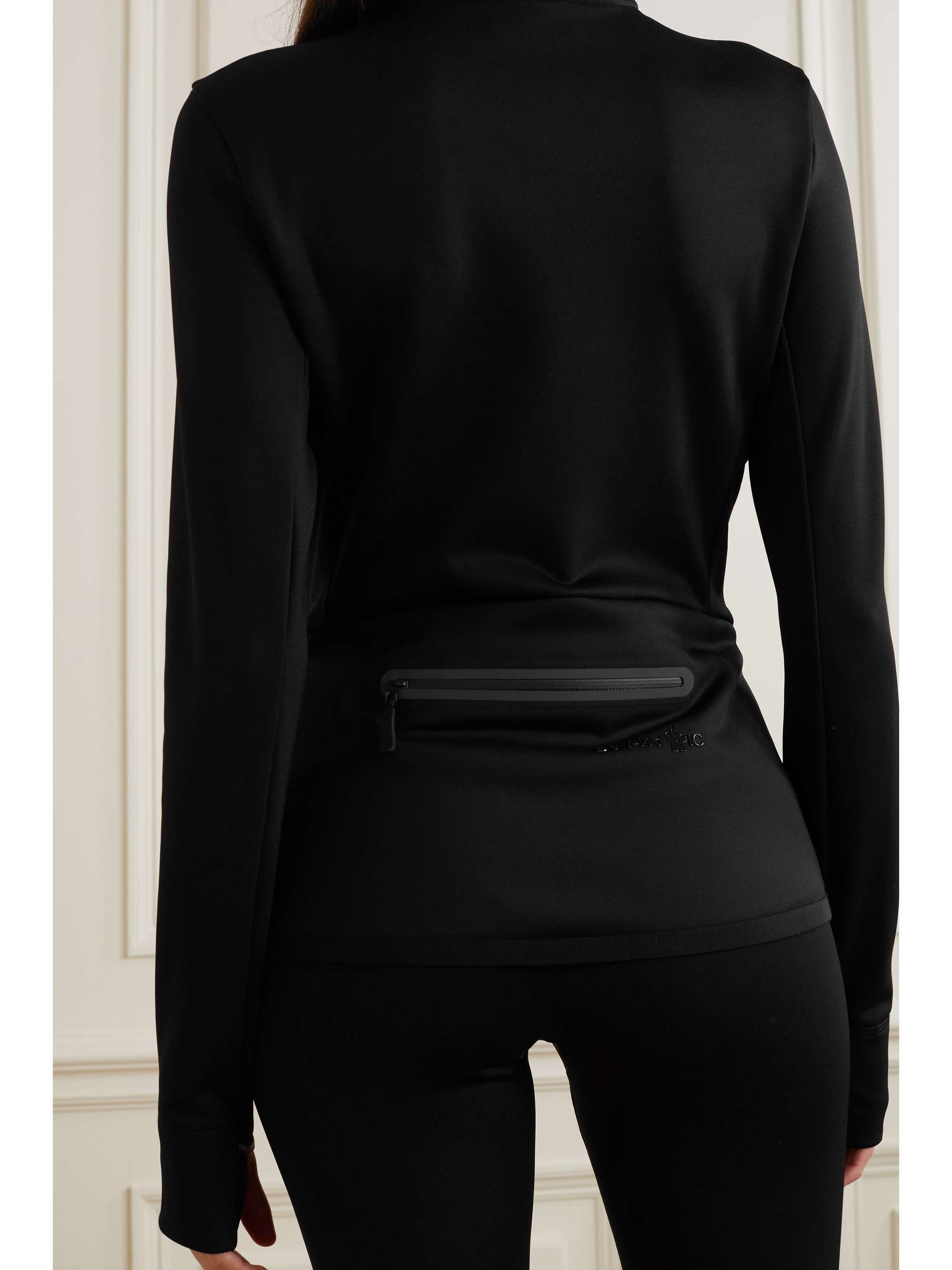 MONCLER GENIUS Hooded layered ripstop and stretch-tech jersey jacket