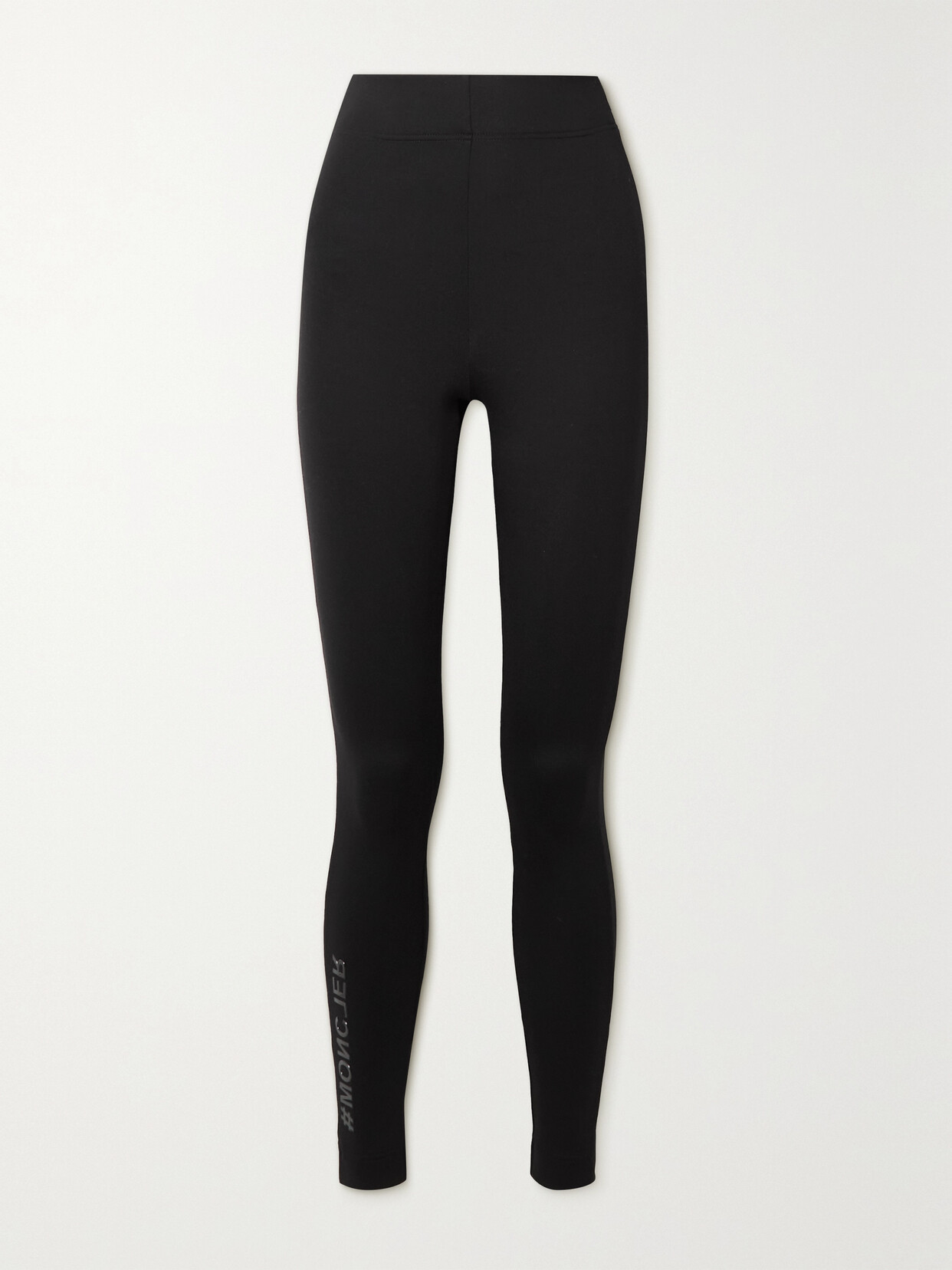 Moncler Genius Logo-appliquéd Stretch Leggings - Black