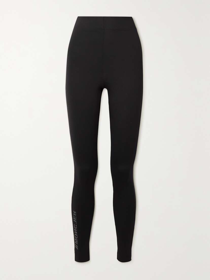 Moncler Genius Logo-appliquéd Stretch Leggings